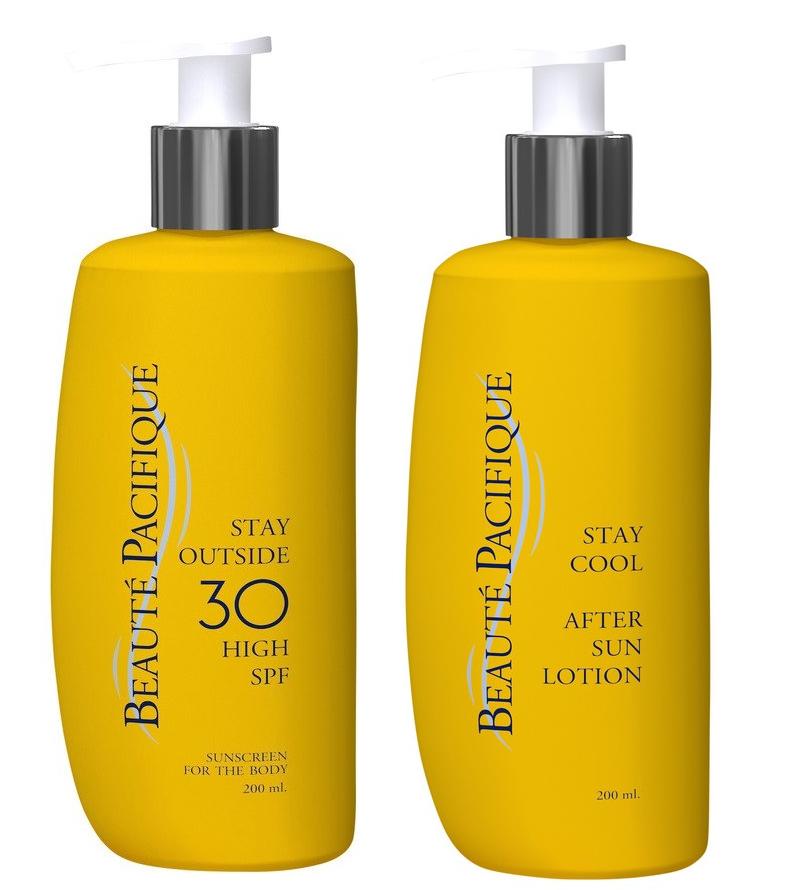 Beauté Pacifique - Stay Outside Sun Lotion 200 ml SPF 30 + Stay Cool After Sun 200 ml - Gratis frakt v:7904690