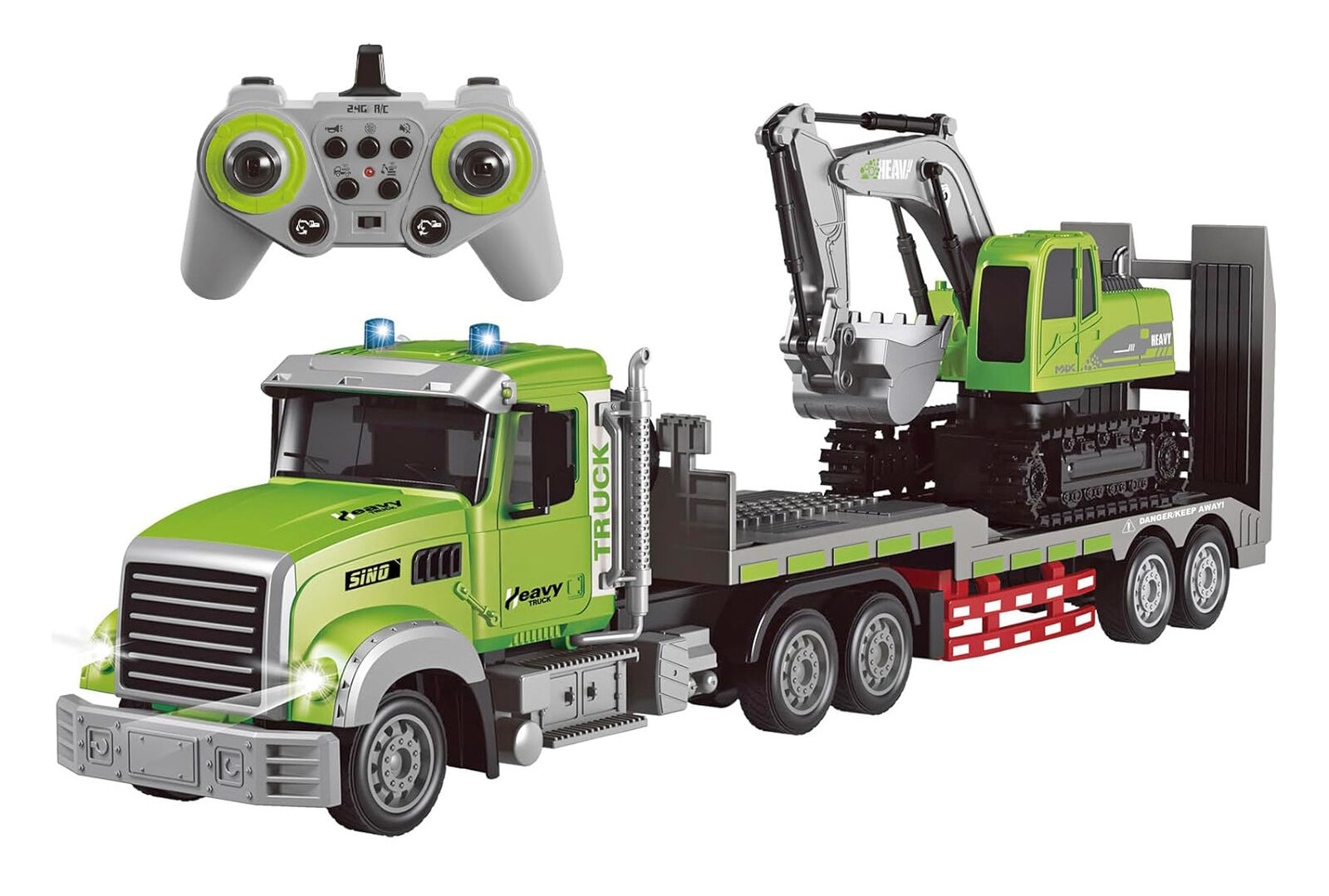 Speed Car - R/C Excavator Truck 1:12 (41522) - Gratis frakt v:4650626