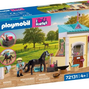 PLAYMOBIL – Small Stable with Farrier (72131) – Gratis frakt v:7763070