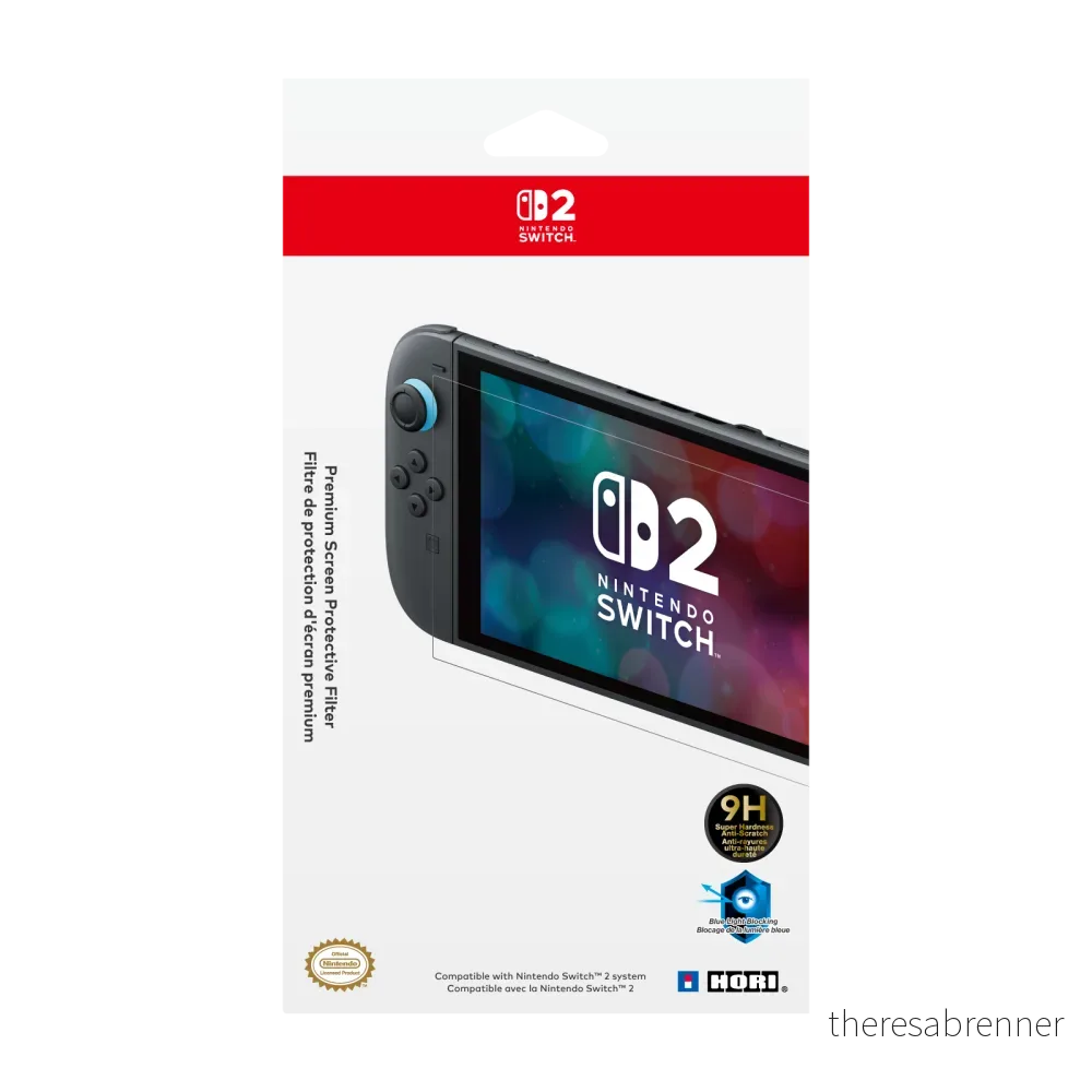 HORI – Premium Screen Protective Filter for Nintendo Switch 2 – Transparent v:6191070