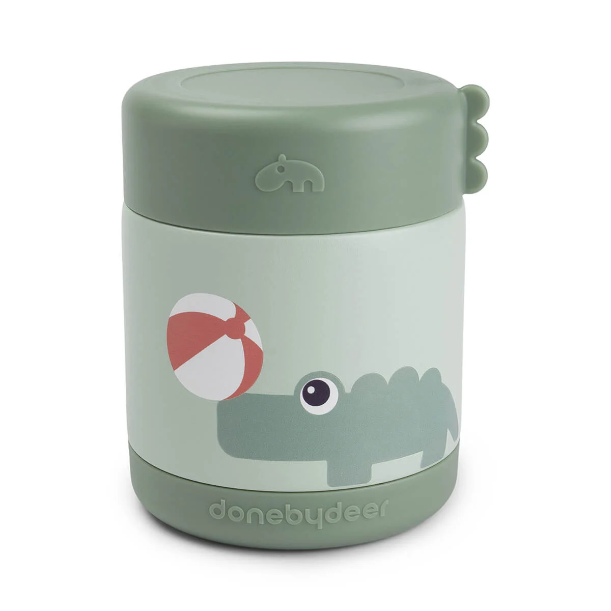 Done by Deer – Insulated food jar – Playground Green – 300 ml v:6720944