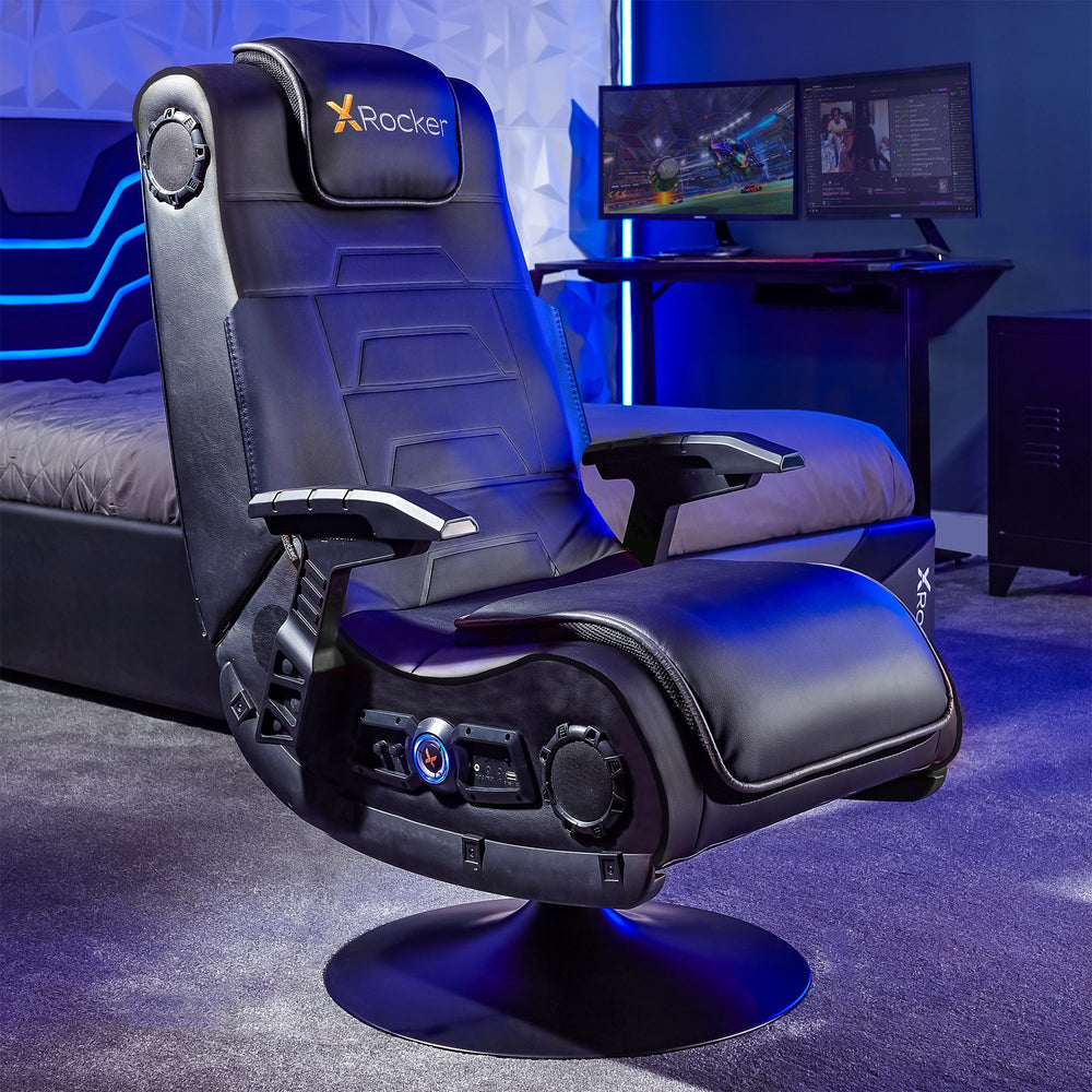 X-Rocker - X-Pro 4.1 Pedestal Chair - Gratis frakt v:7227342