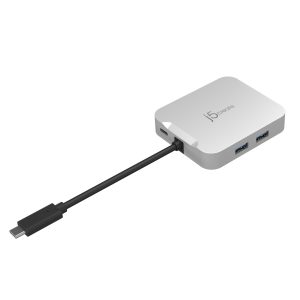 J5create – 4K60 Elite USB-C PD Multi-Port Adapter – Gratis frakt v:8947348 J5create – 4K60 Elite USB-C PD Multi-Port Adapter – Gratis frakt v:8947348
