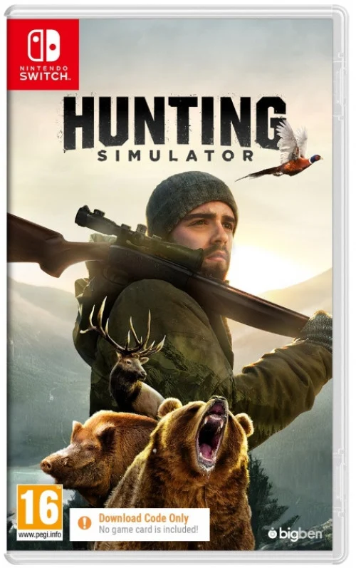 Hunting Simulator (Code in a box) - Nintendo Switch - Engelsk - Code in a Box v:1364803