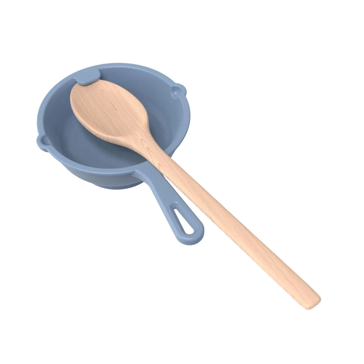 Winkee - Spoon Holder - Little Pan - Blue - Small v:7499603