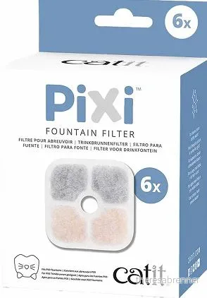 Catit – Coal Filter For Pixi – 2.5L – 6pcs v:2304708 Catit – Coal Filter For Pixi – 2.5L – 6pcs v:2304708
