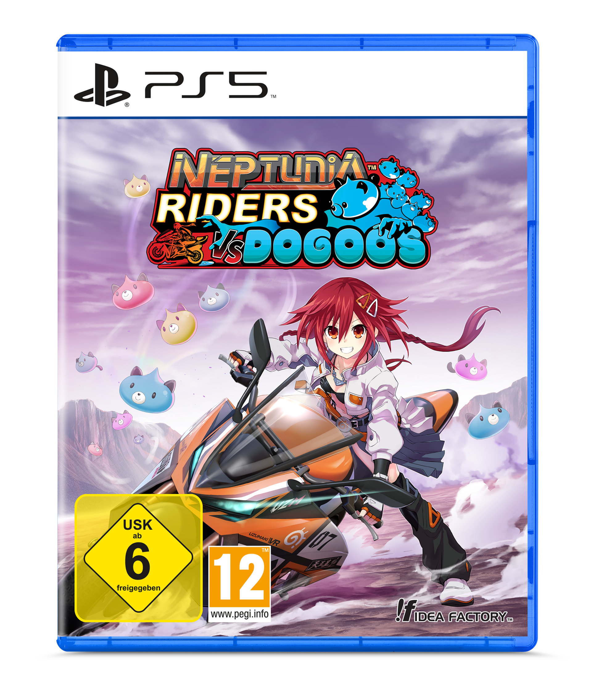 Neptunia Riders VS Dogoos – Day One Edition - PlayStation 5 - Engelsk - Day 1 Edition v:4411340