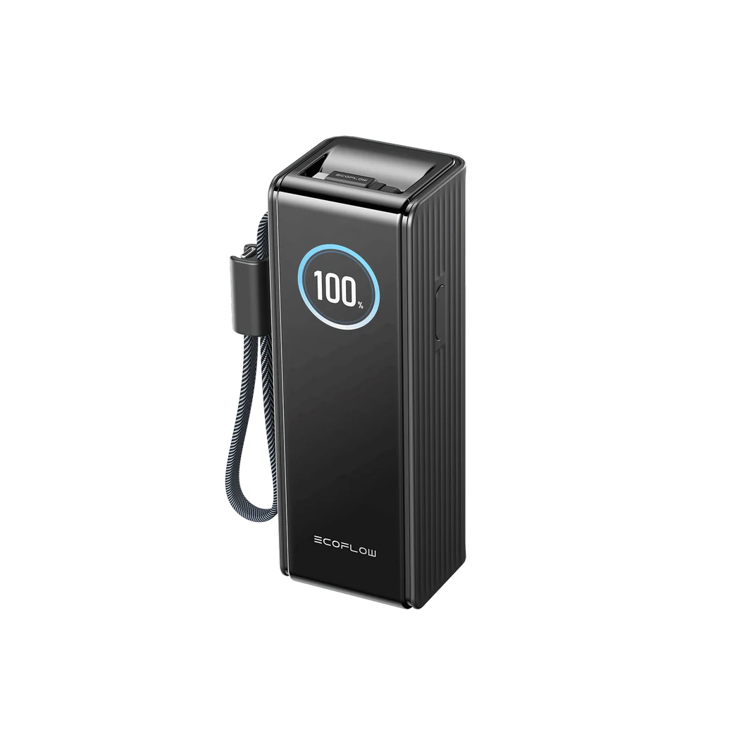 Ecoflow – Rapid 25K Build-in Cable Power Bank – High Capacity & Fast Charging – Black – Gratis frakt v:4448723 Ecoflow – Rapid 25K Build-in Cable Power Bank – High Capacity & Fast Charging – Black – Gratis frakt v:4448723