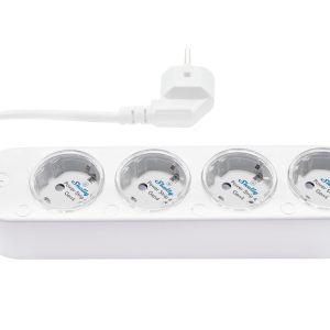 Shelly Power Strip 4 Gen4 – Smart Strømfordeler med Energimåling – Gratis frakt v:6778374