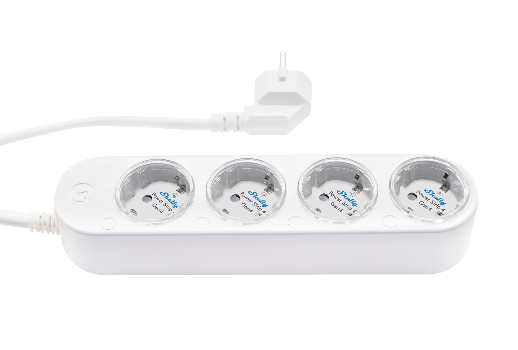Shelly Power Strip 4 Gen4 – Smart Strømfordeler med Energimåling - Gratis frakt v:6778374