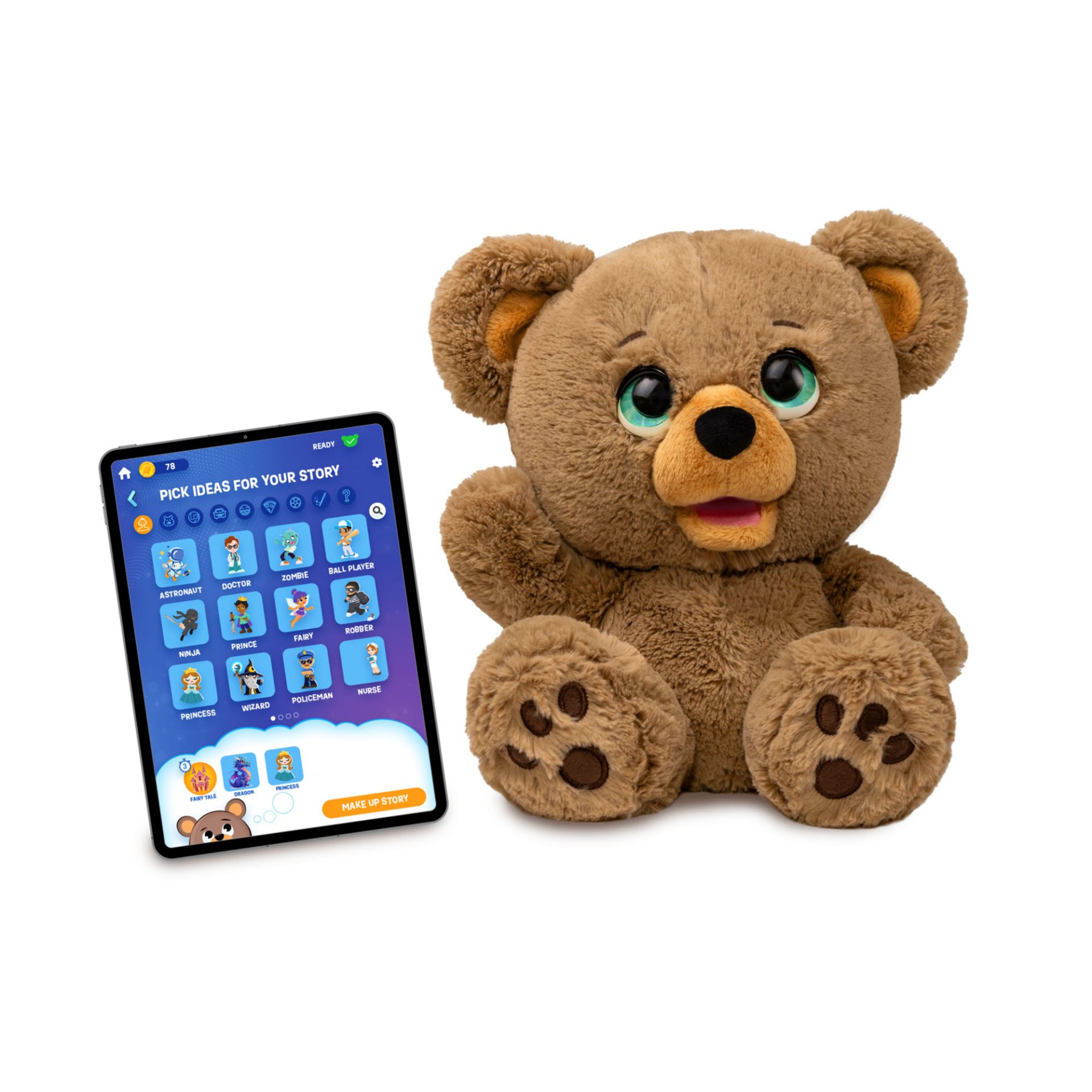 Play-I Poe - Interactive AI Bear (90255) - Gratis frakt v:2276183