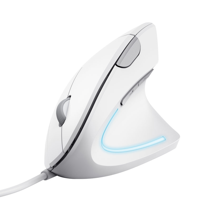 TRUST VERTO ERGO MOUSE - WHITE v:4832995