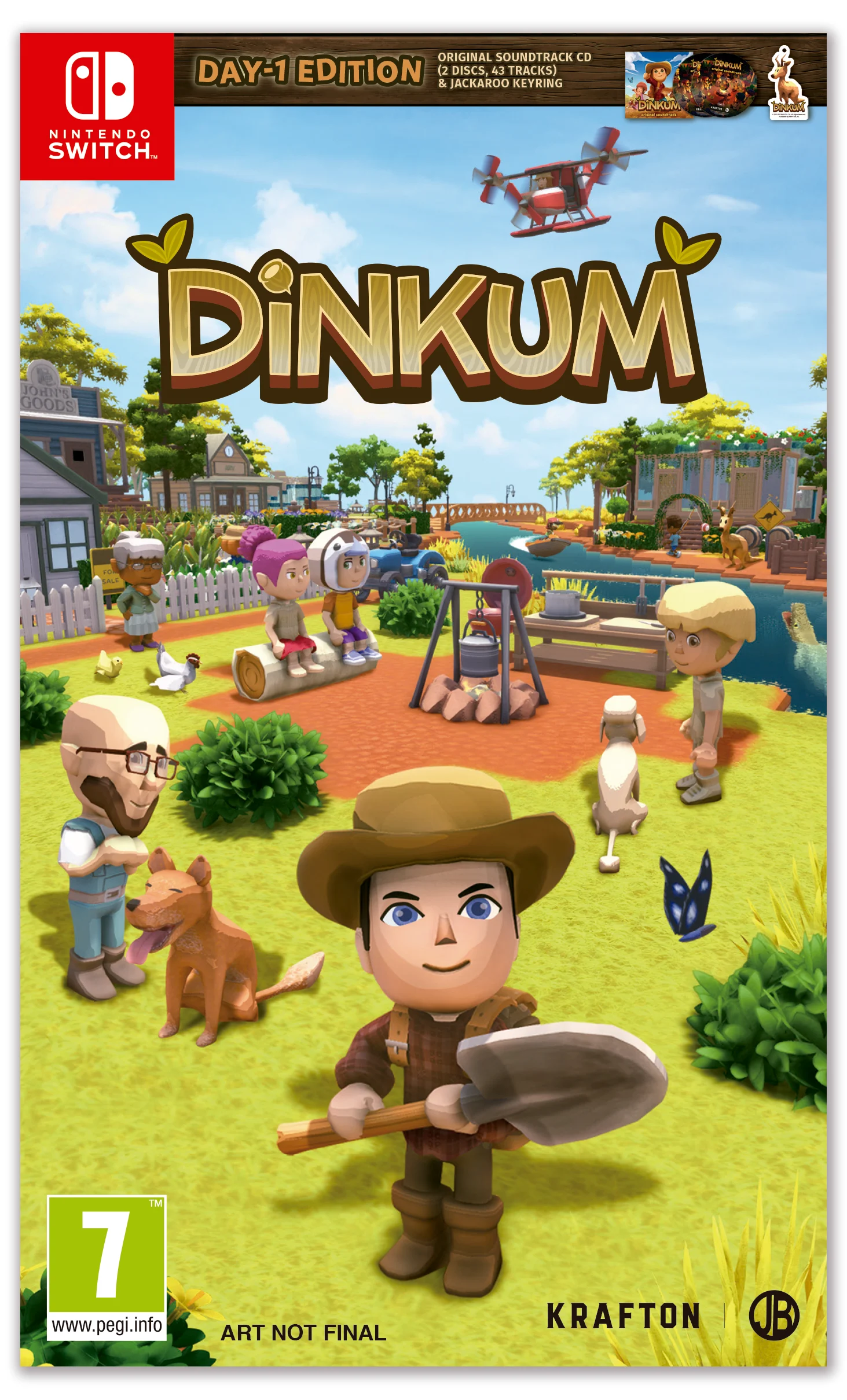 Dinkum Day 1 Edition - Nintendo Switch - Engelsk - Day 1 Edition v:3432905