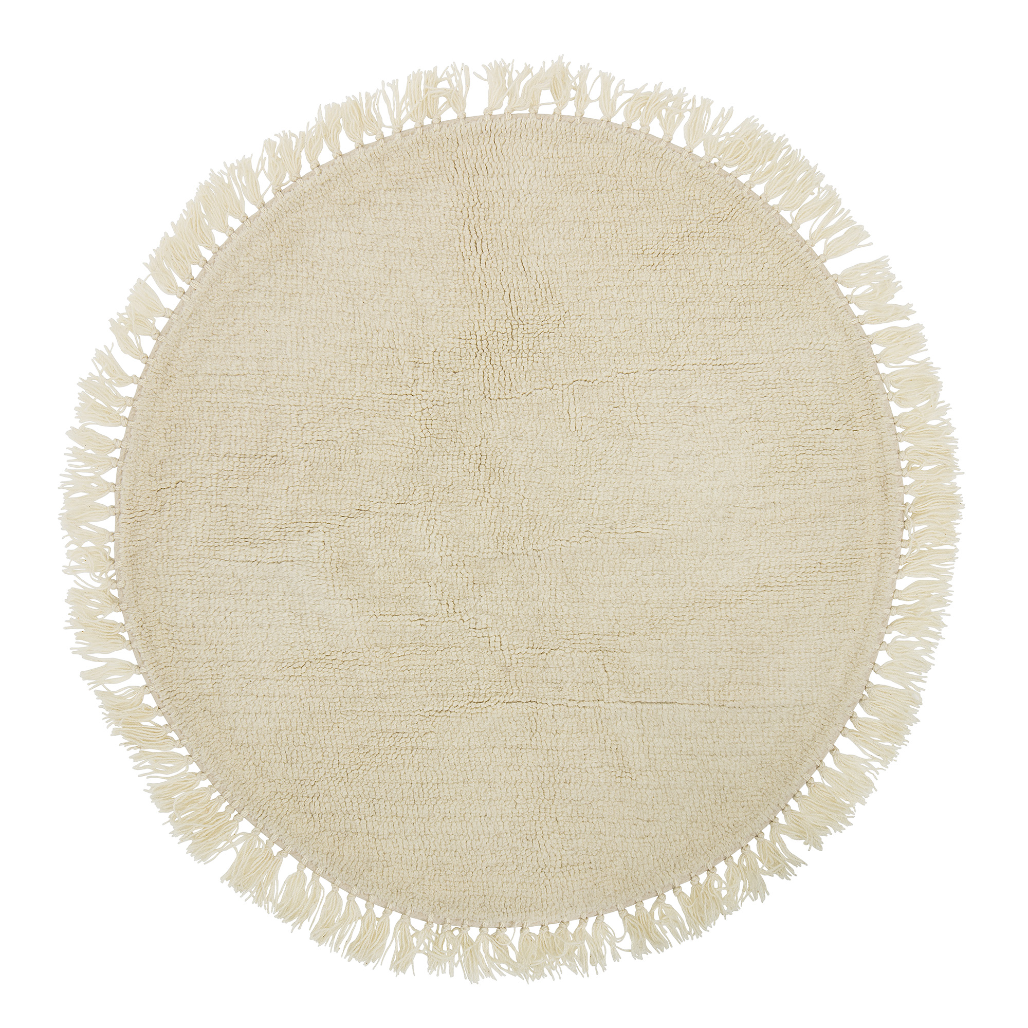 Bloomingville – Lenea Wool Rug – D110 cm (32708249) – Gratis frakt v:6564733