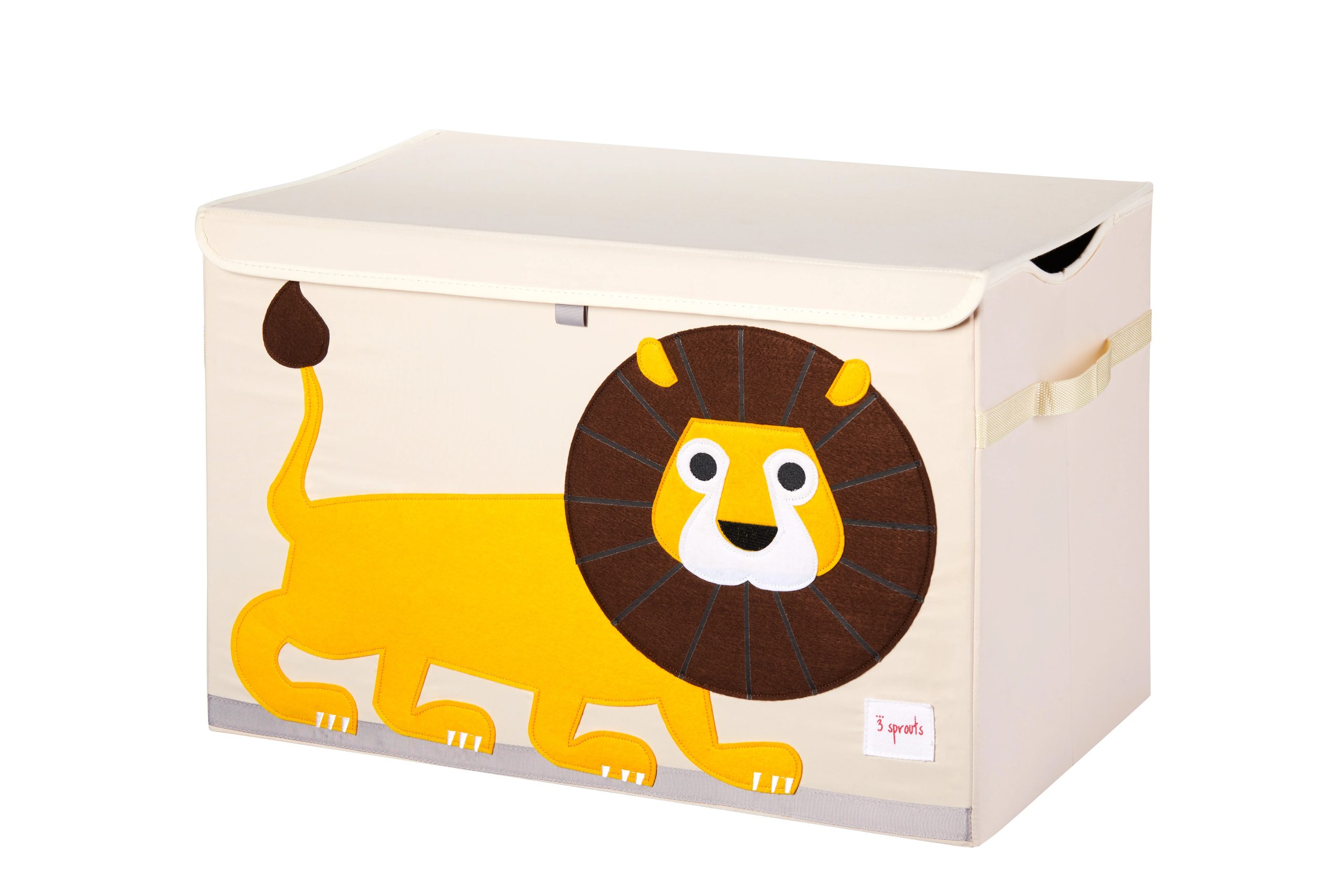 3 Sprouts - Toy Chest - Yellow Lion - Yellow Lion v:9845602
