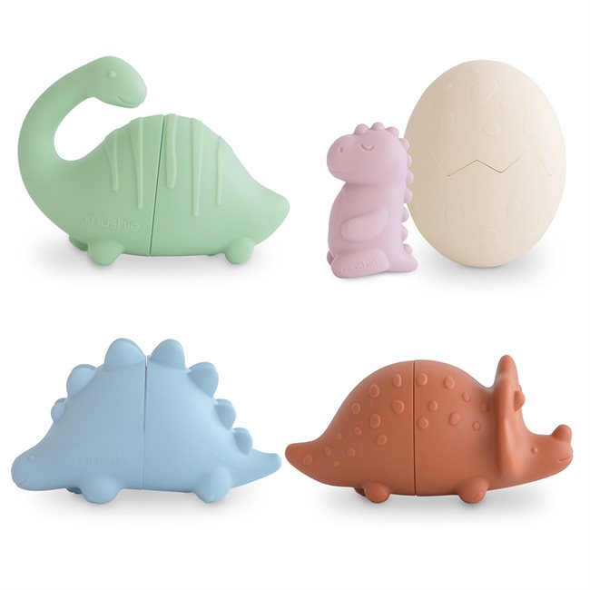 Mushie – Dino Bath Play Set – 5 Pack (102028) v:4011425 Mushie – Dino Bath Play Set – 5 Pack (102028) v:4011425