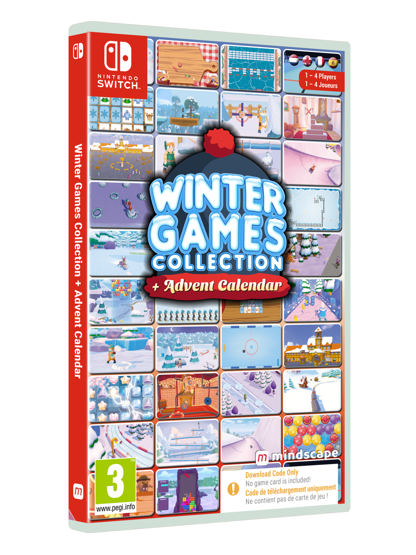 Wintergames Collection + Advent Calendar (Code in a Box) - Nintendo Switch - Engelsk - Code in a Box v:7366150