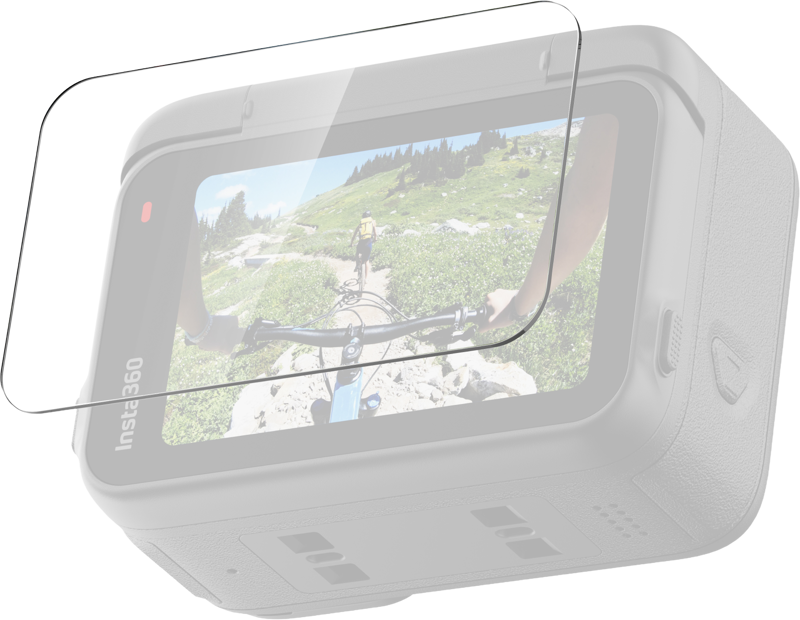 Insta360 - Ace Pro / Ace Pro 2 Screen Protector - Skjermbeskytter i herdet glass v:8741891