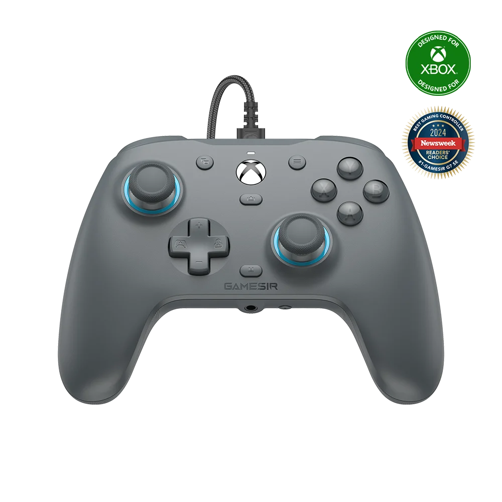GameSir – G7 SE Multiplatform Gamepad Sporty Gray (Hall-Effect Sticks) – Gray – Gratis frakt v:8142076 GameSir – G7 SE Multiplatform Gamepad Sporty Gray (Hall-Effect Sticks) – Gray – Gratis frakt v:8142076