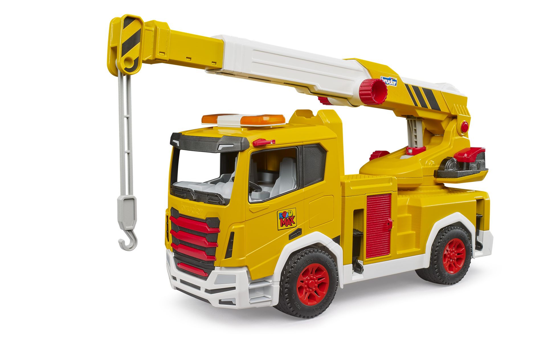 Bruder - ROADMAX Crane Truck (03471) - Gratis frakt v:1668689