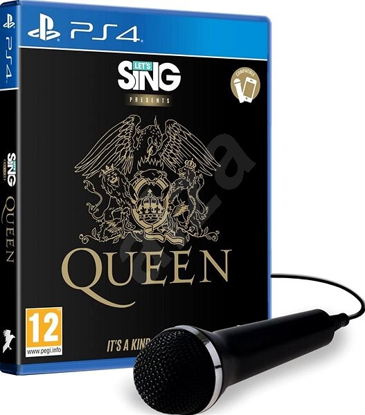 Let's Sing: Queen (Single Mic Bundle) - PlayStation 4 - Engelsk - Bundle Edition v:1540607
