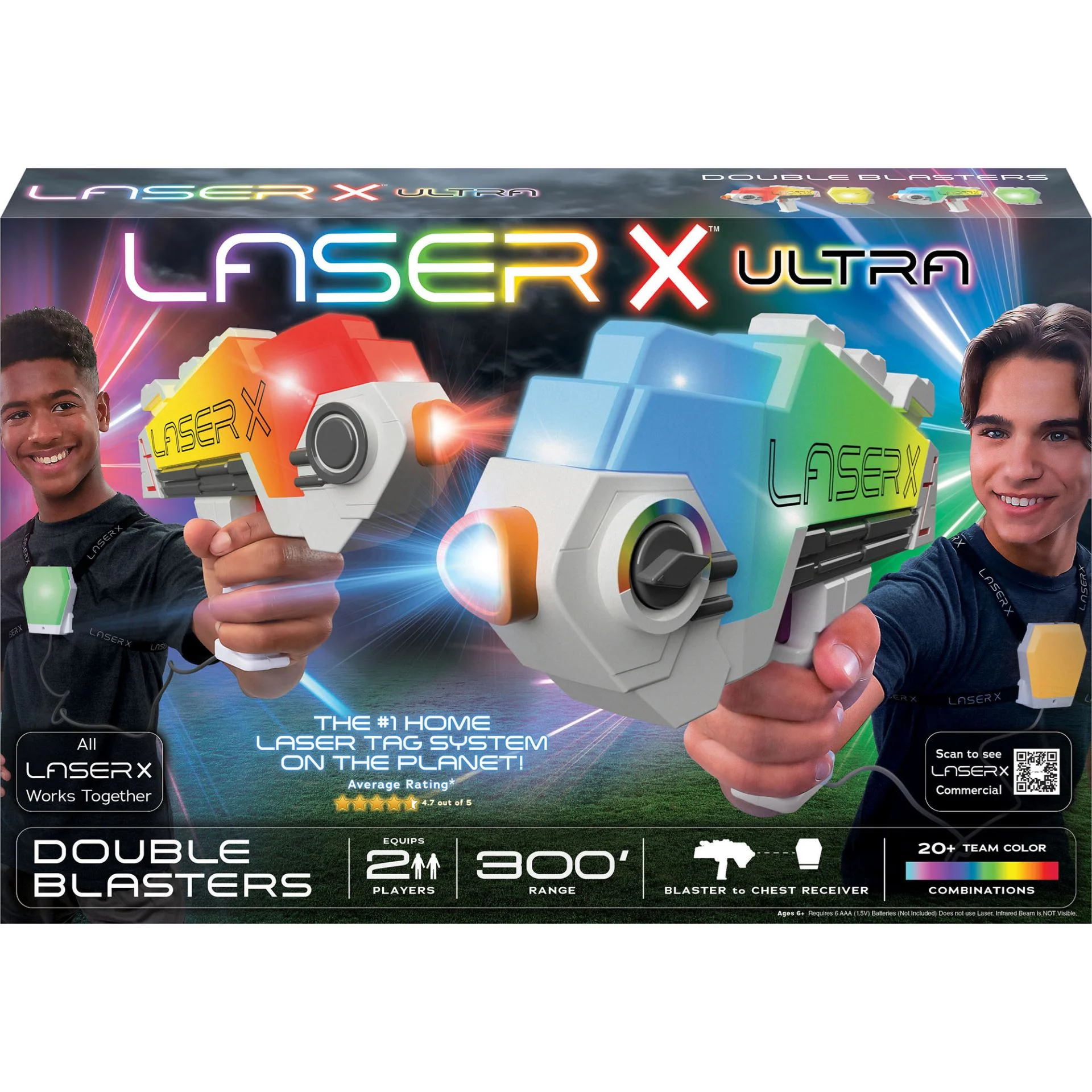 Laser X – Ultra Double Blasters (20368) – Gratis frakt v:7652880