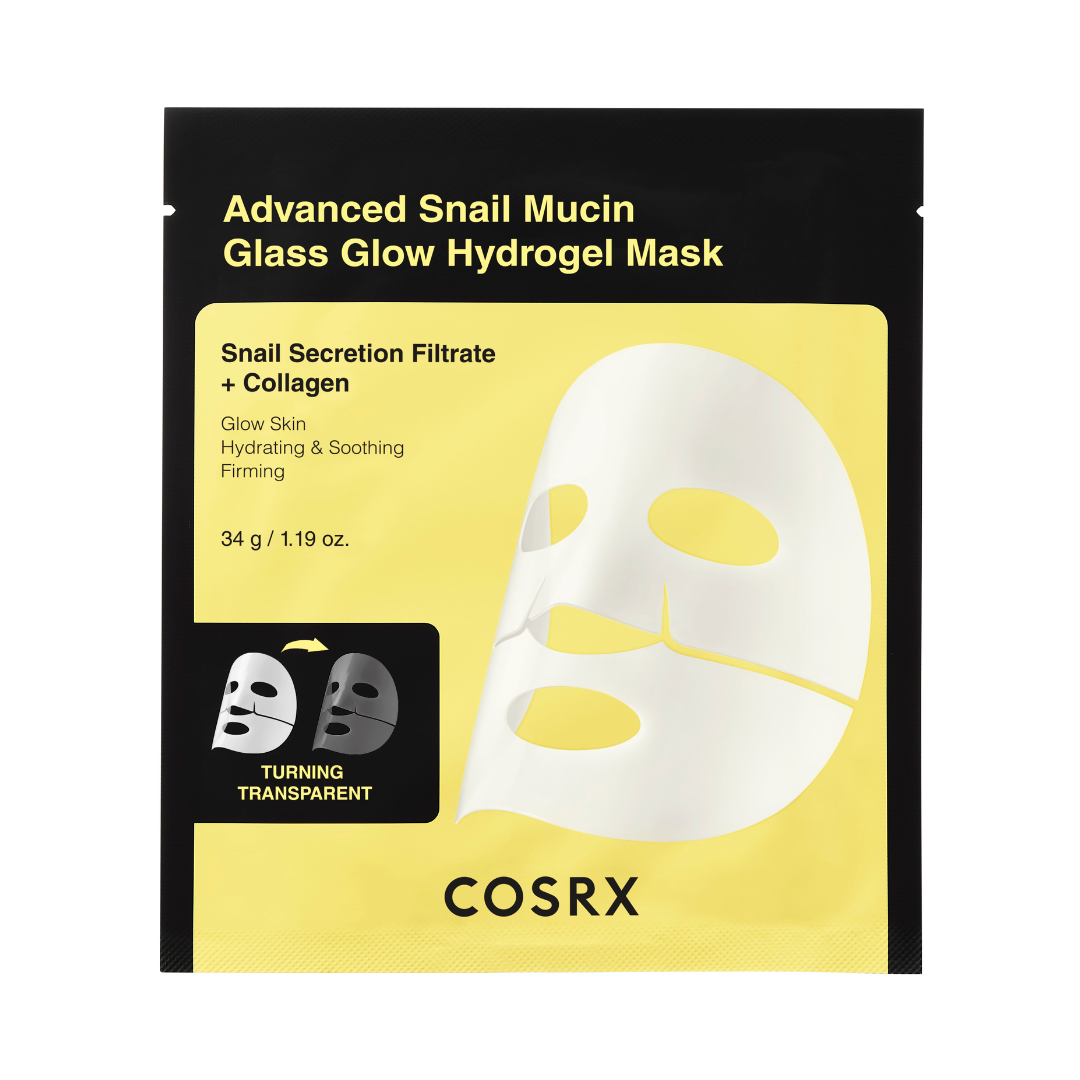 Cosrx - Advanced Snail Mucin Glass Glow Hydrogel Mask - 1 pcs v:1900729
