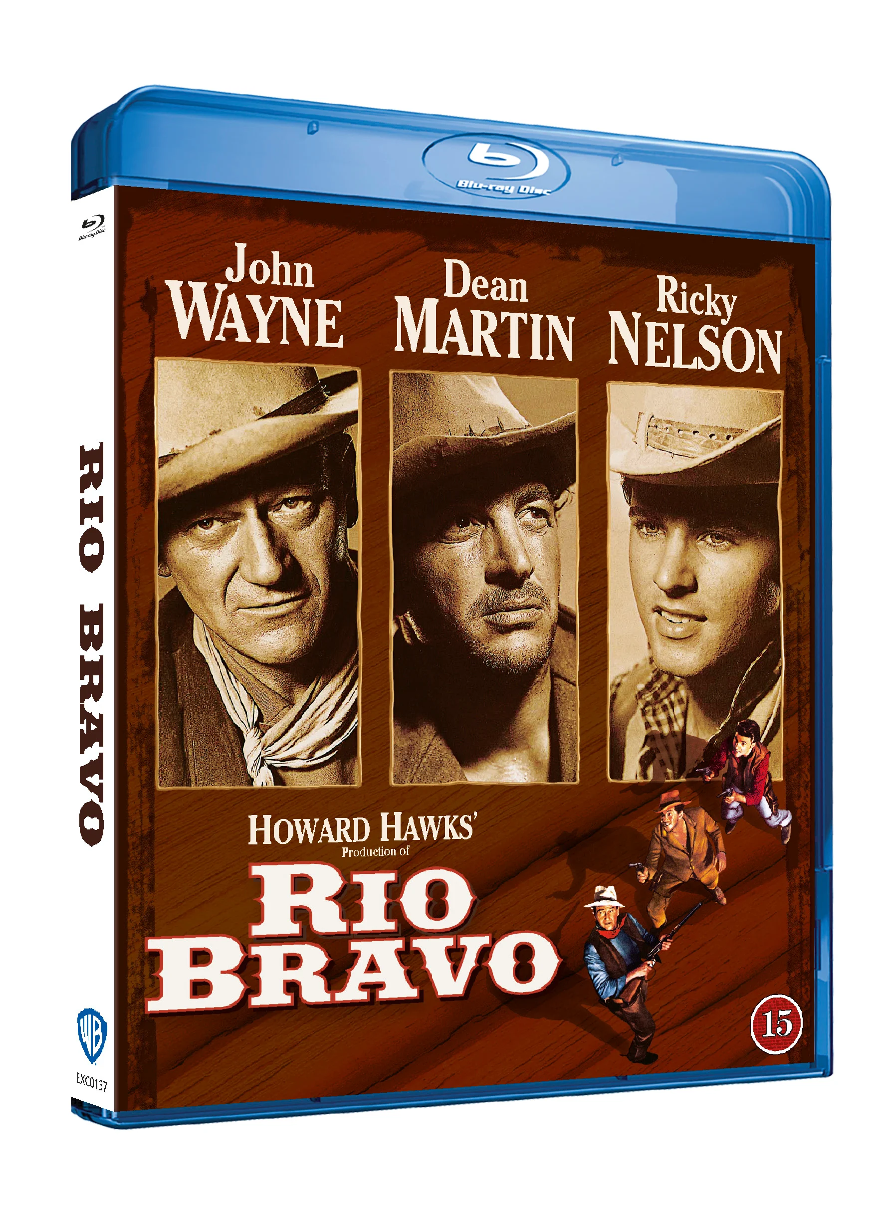 Rio bravo (1959) - JOHN WAYNE, Dean Martin, Ricky Nelson - Blu-Ray - Standard v:8505189