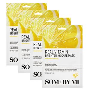 Some By Mi – Real Vitamin Brightening Care Mask – 4pcs v:2979689