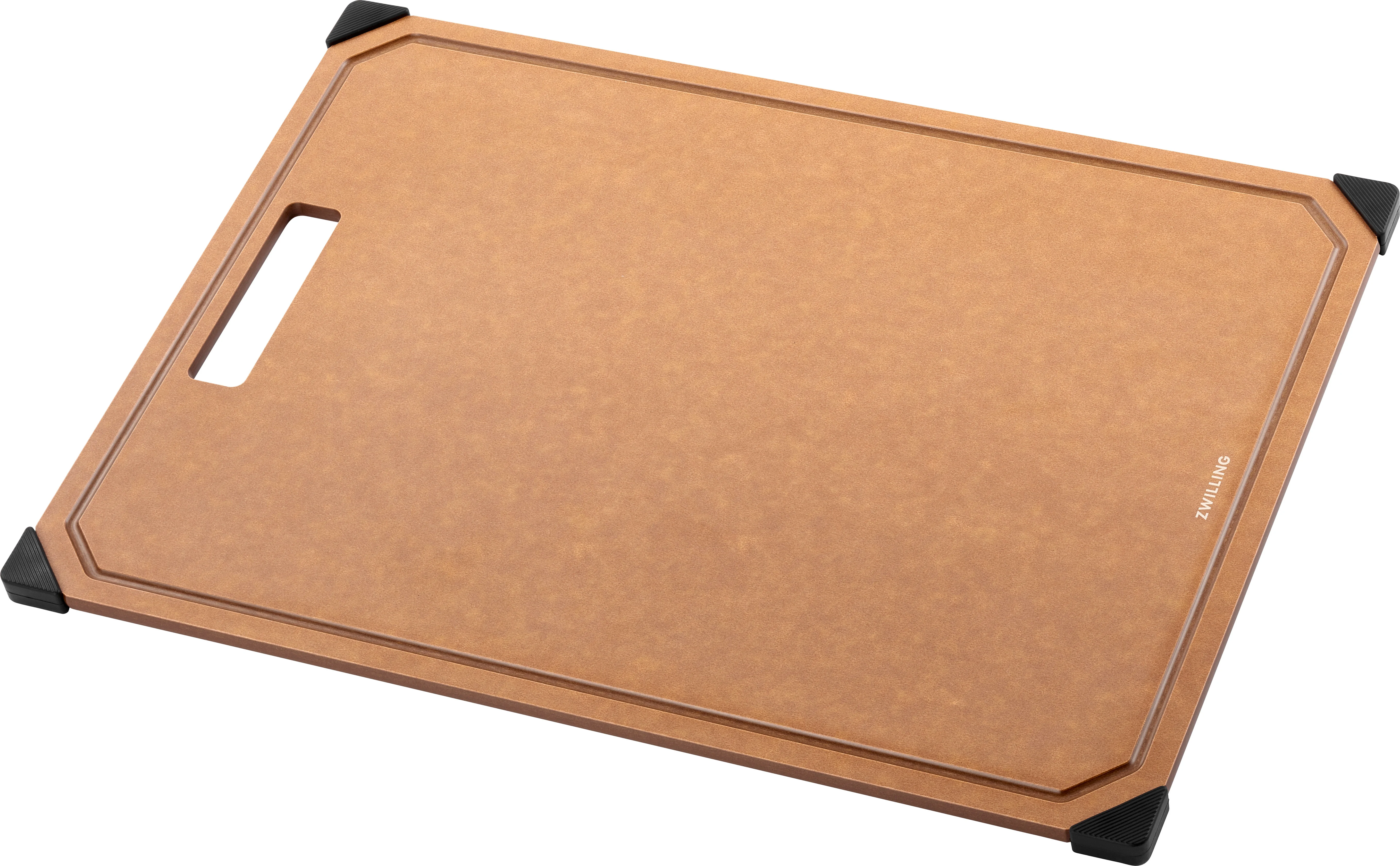 Zwilling - Cutting Board - Brown-Black - 42 cm x 30 cm - Gratis frakt v:4560266
