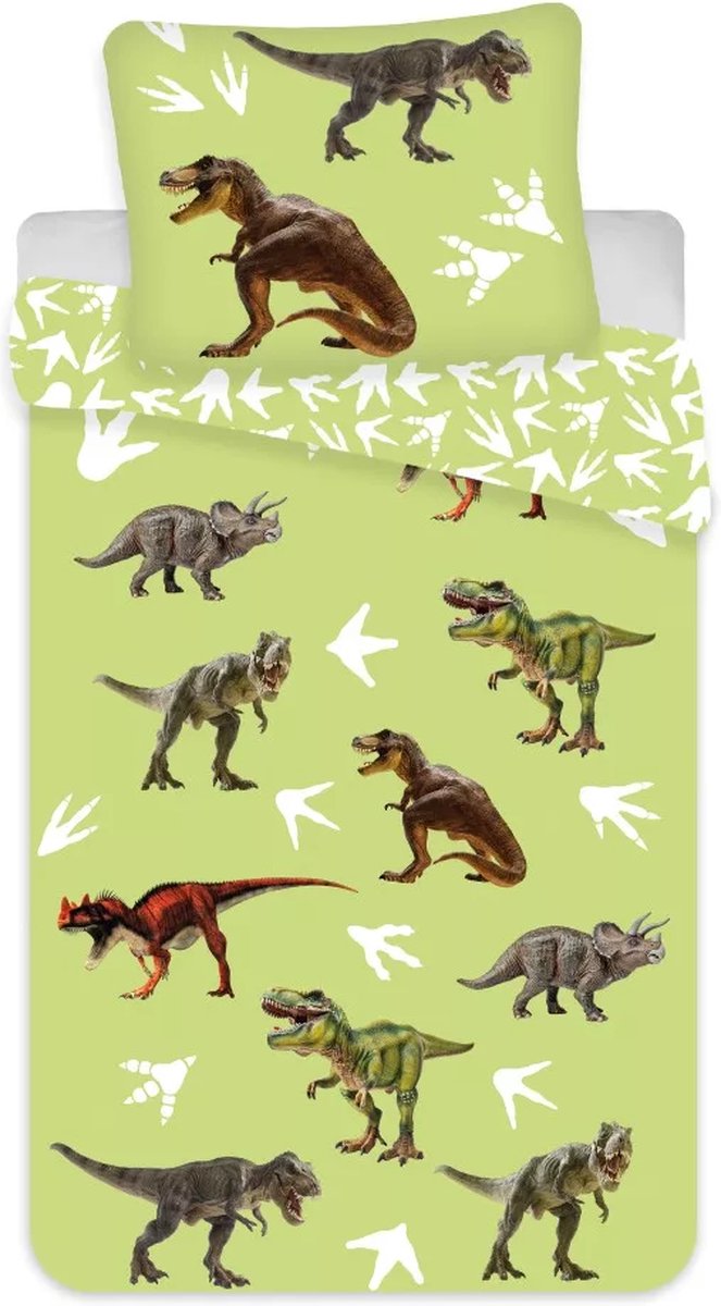 Bed Linen - Junior Size 100 x 140 cm - Dino (1000690) v:2229504