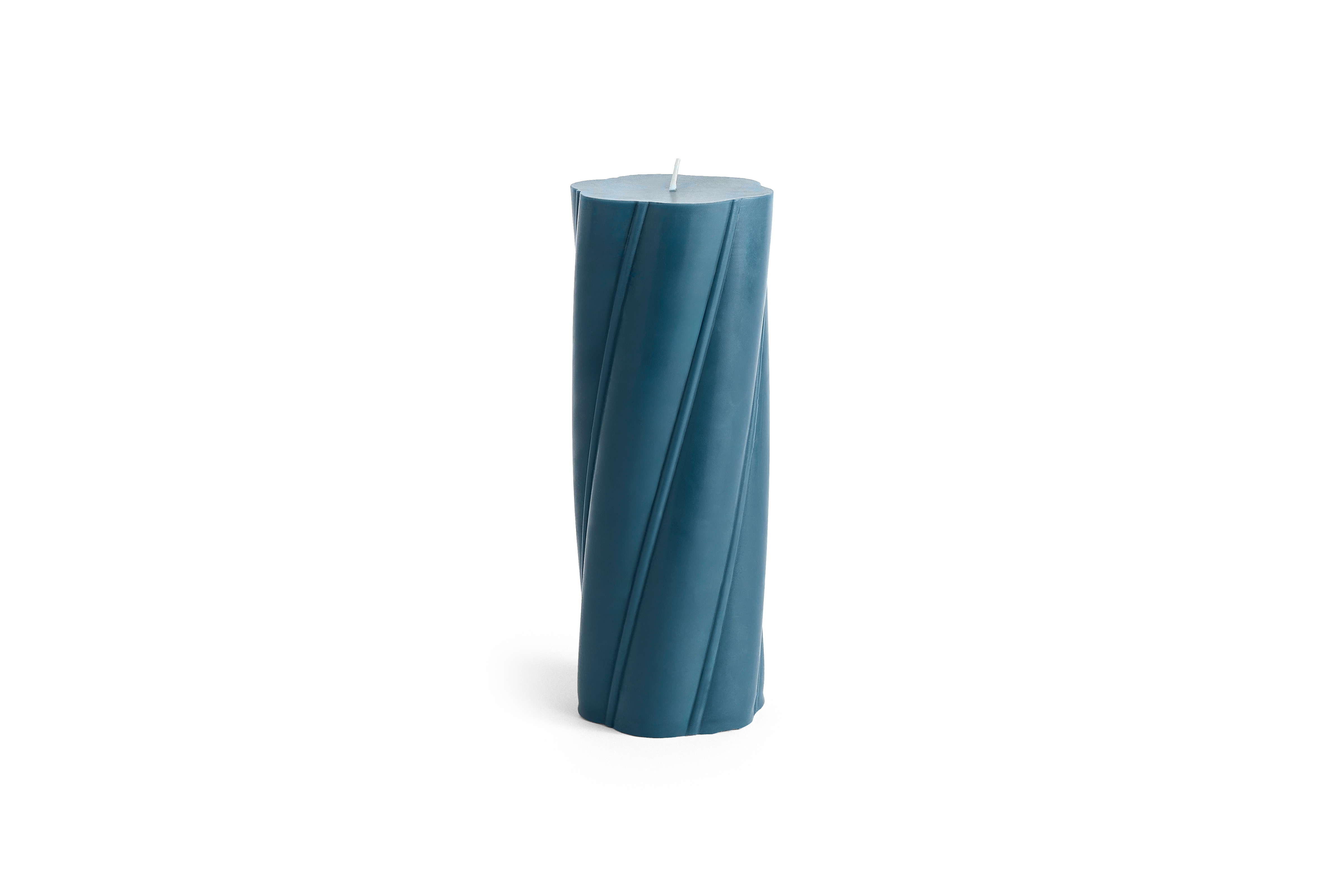 HAY - Soft Serve Lys Large - Ø9.5 x H24.5 cm - Mørk Petrol - Teal - Gratis frakt v:2548613