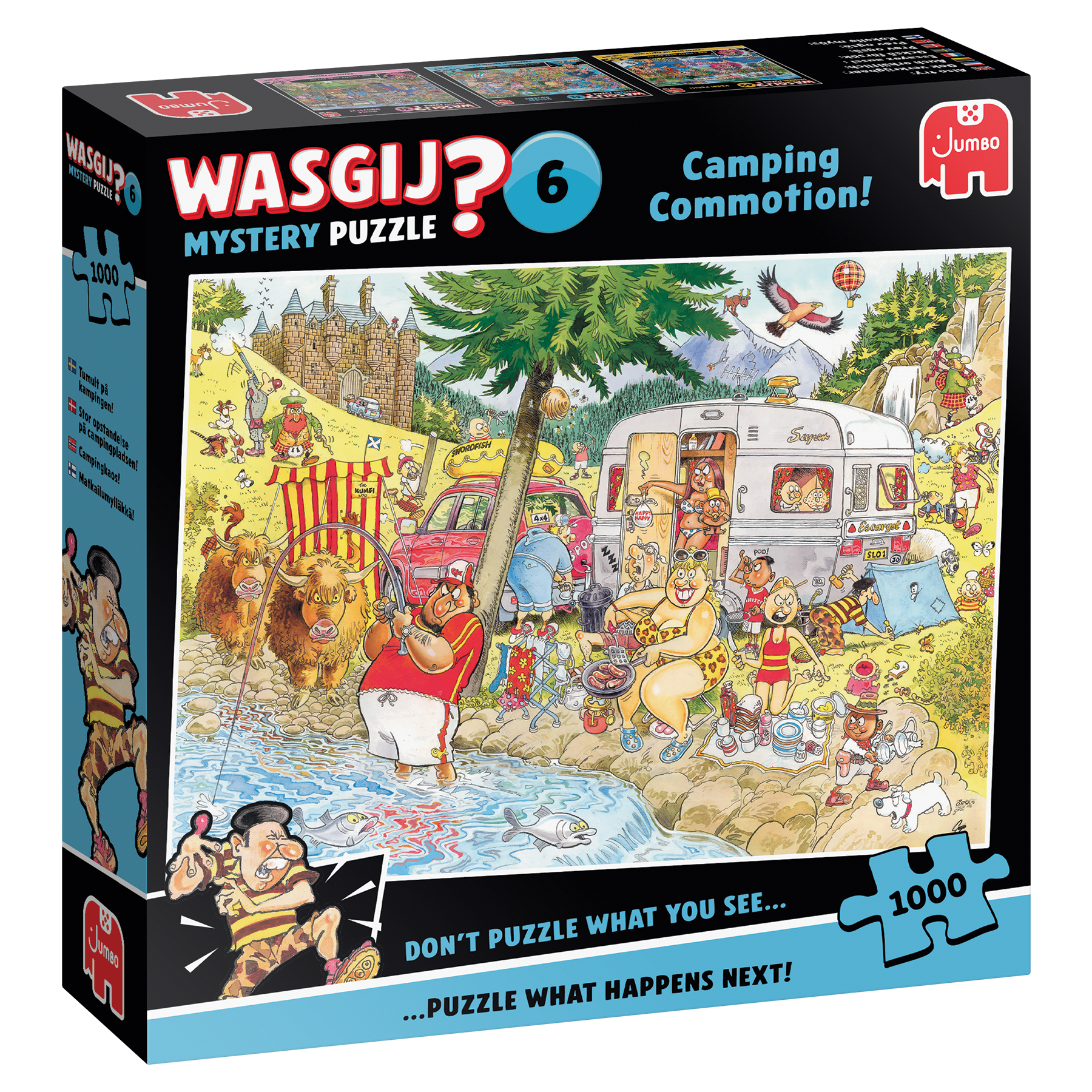 Wasgij - Mystery 6 Camping Commotion! (1000 Pieces) (1119802245) v:1432591
