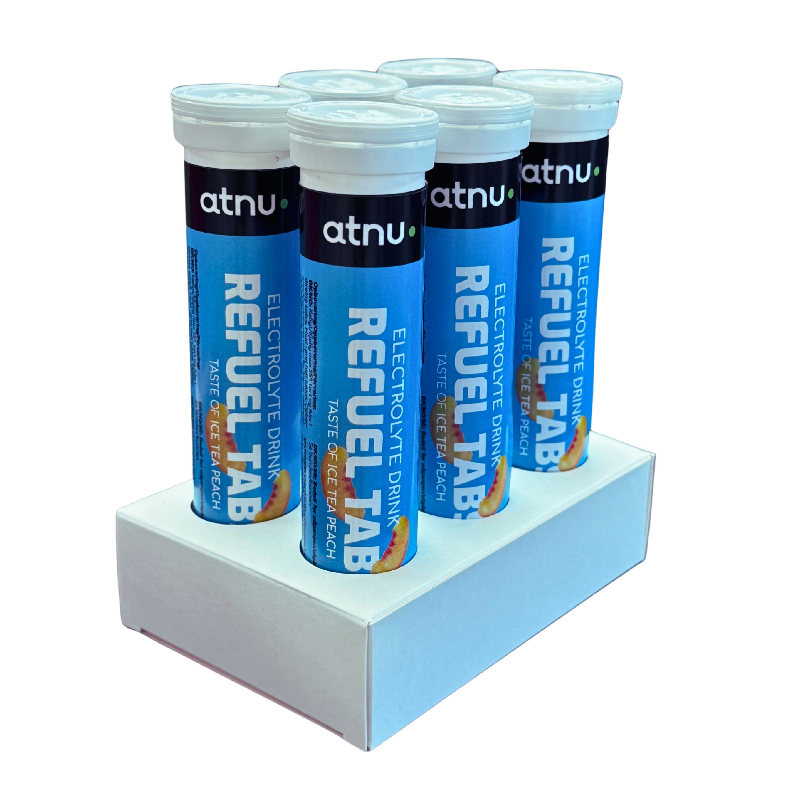 Atnu – Refuel Electrolyte Ice Tea Peach Box – 6 pcs v:3821724