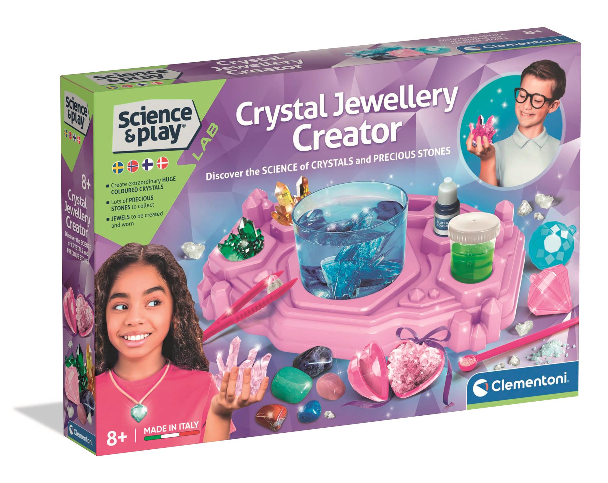 Clementoni - Crystal Jewels Lab (I-78398) v:9318573