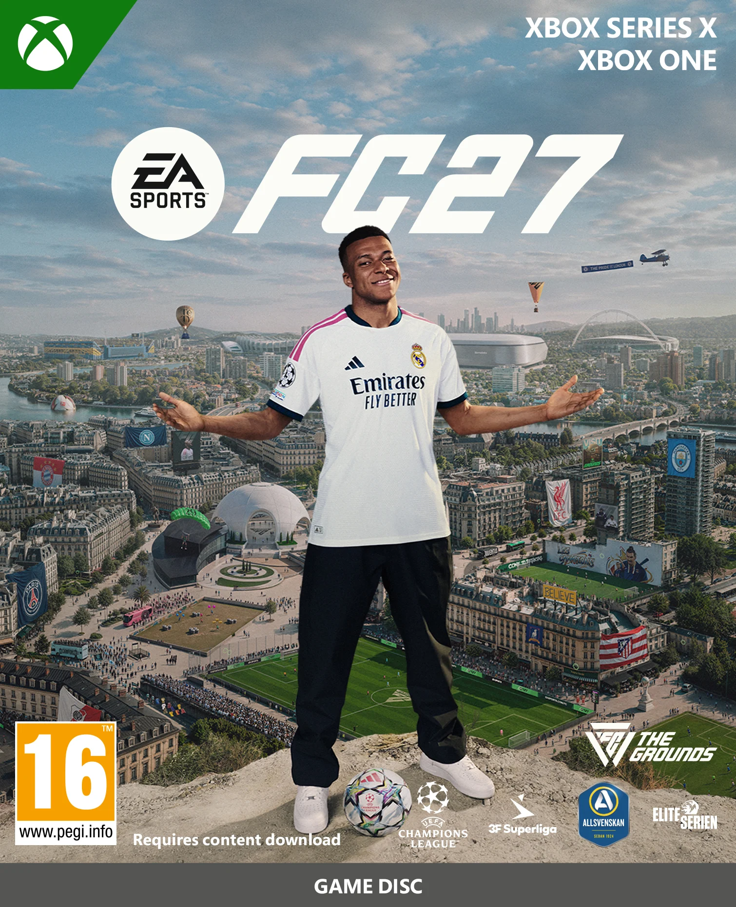 EA Sports FC 27 (Nordic) - Xbox Series X - Nordisk - Standard - Gratis frakt v:2093620