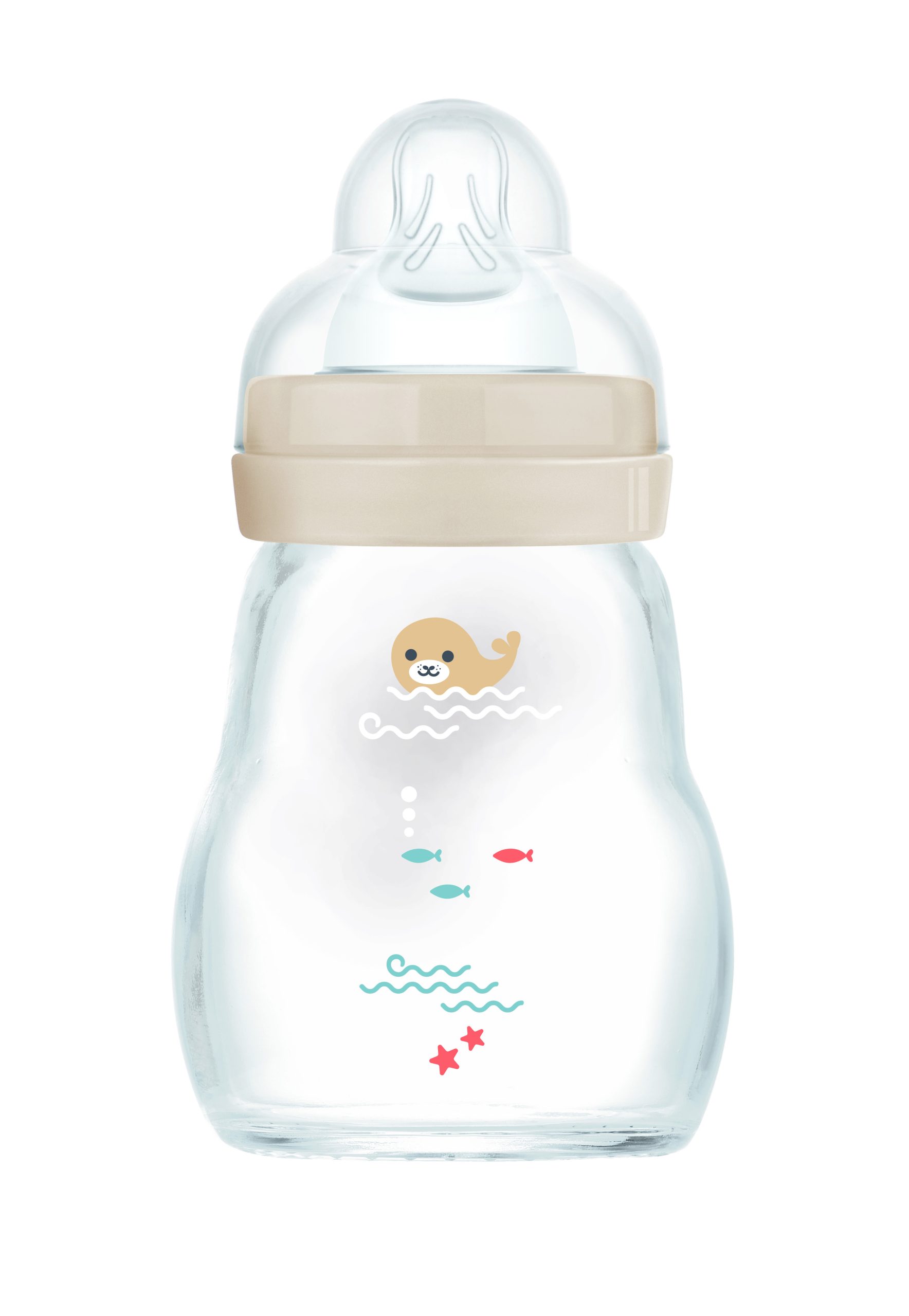 MAM - Feel Good Glass Bottle - Neutral - 170 ml v:2847965