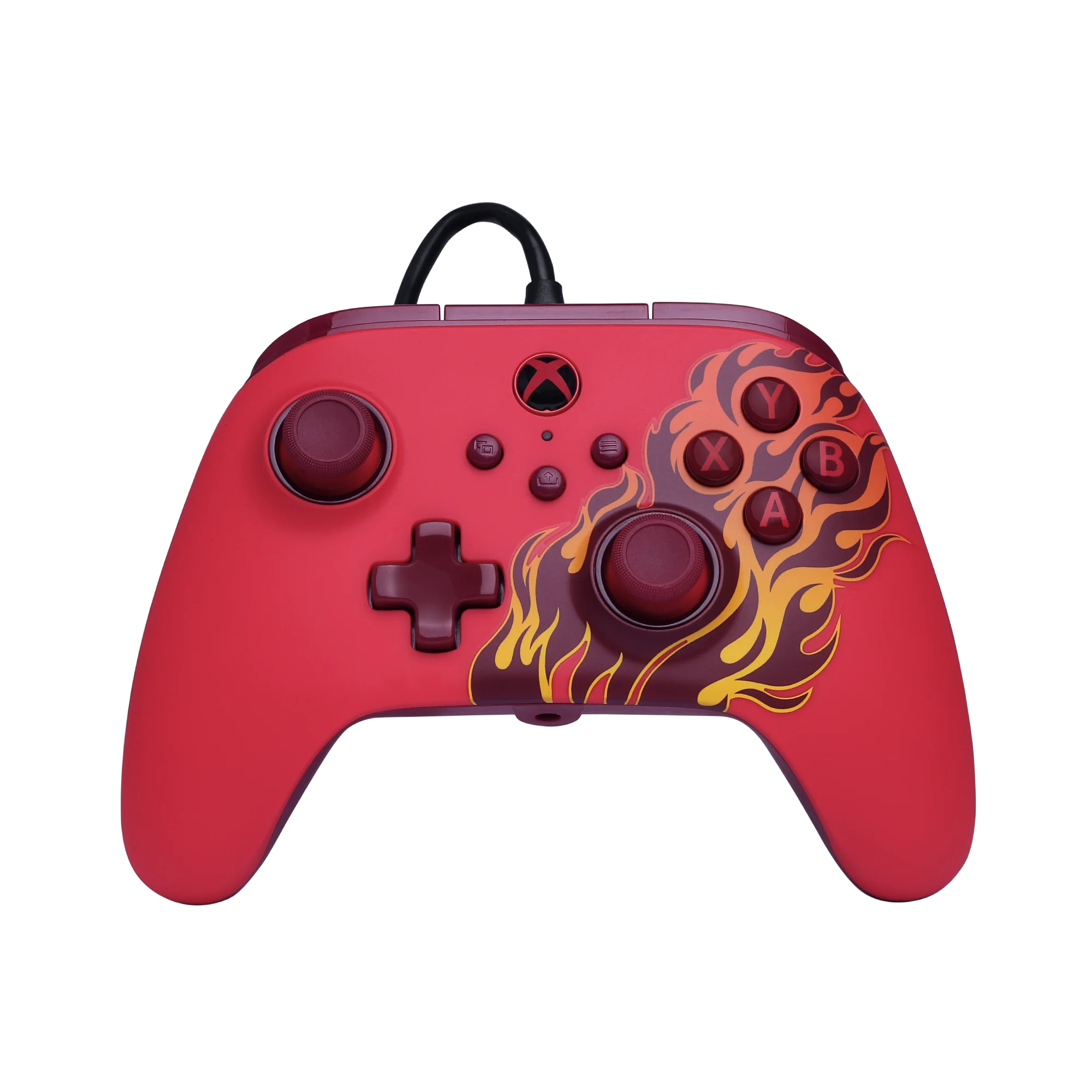 PowerA - Advantage Wired Controller - Red Blaze v:3559625