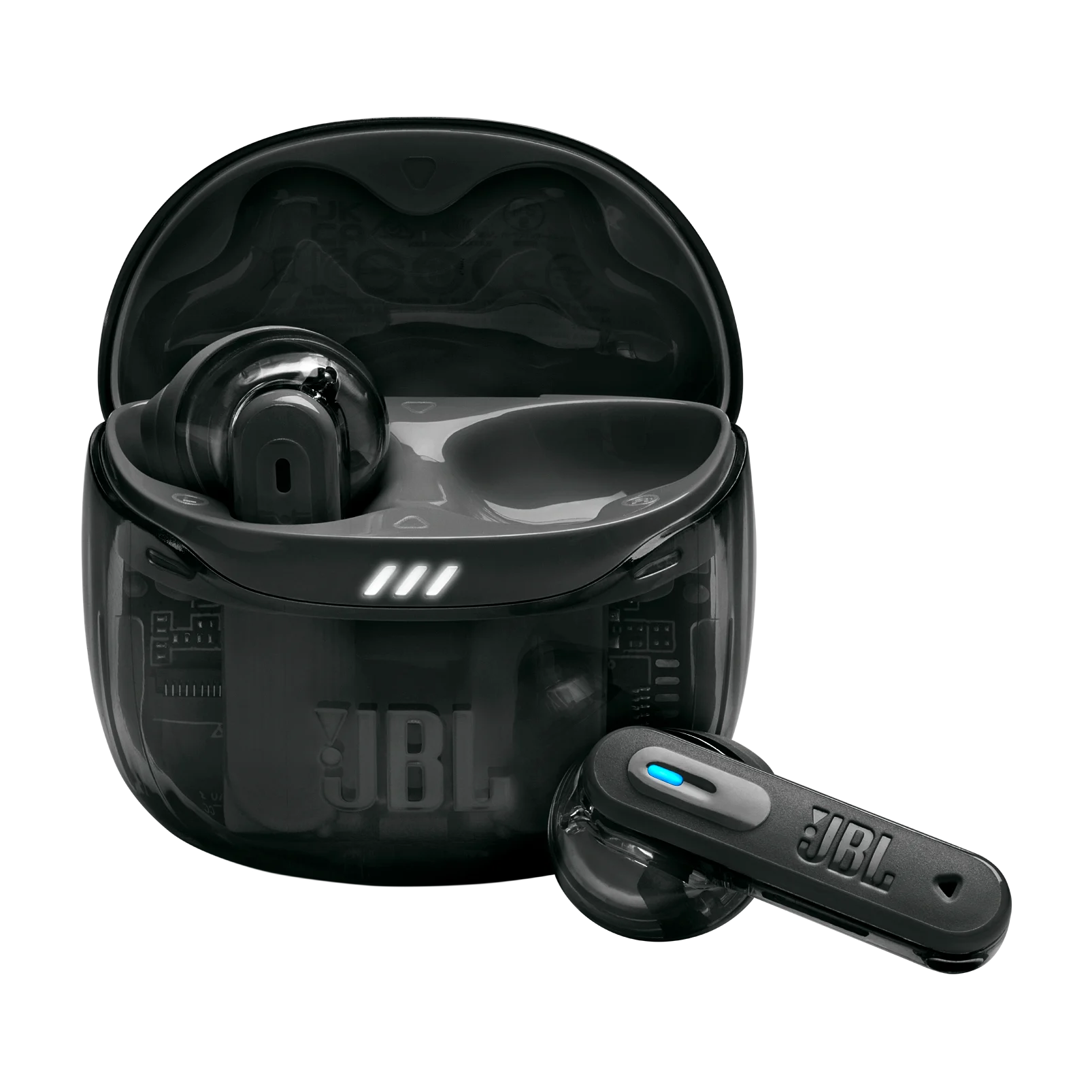 JBL - TUNE Flex 2 - True Wireless NC Earbuds - Ghost Black - Gratis frakt v:4908330