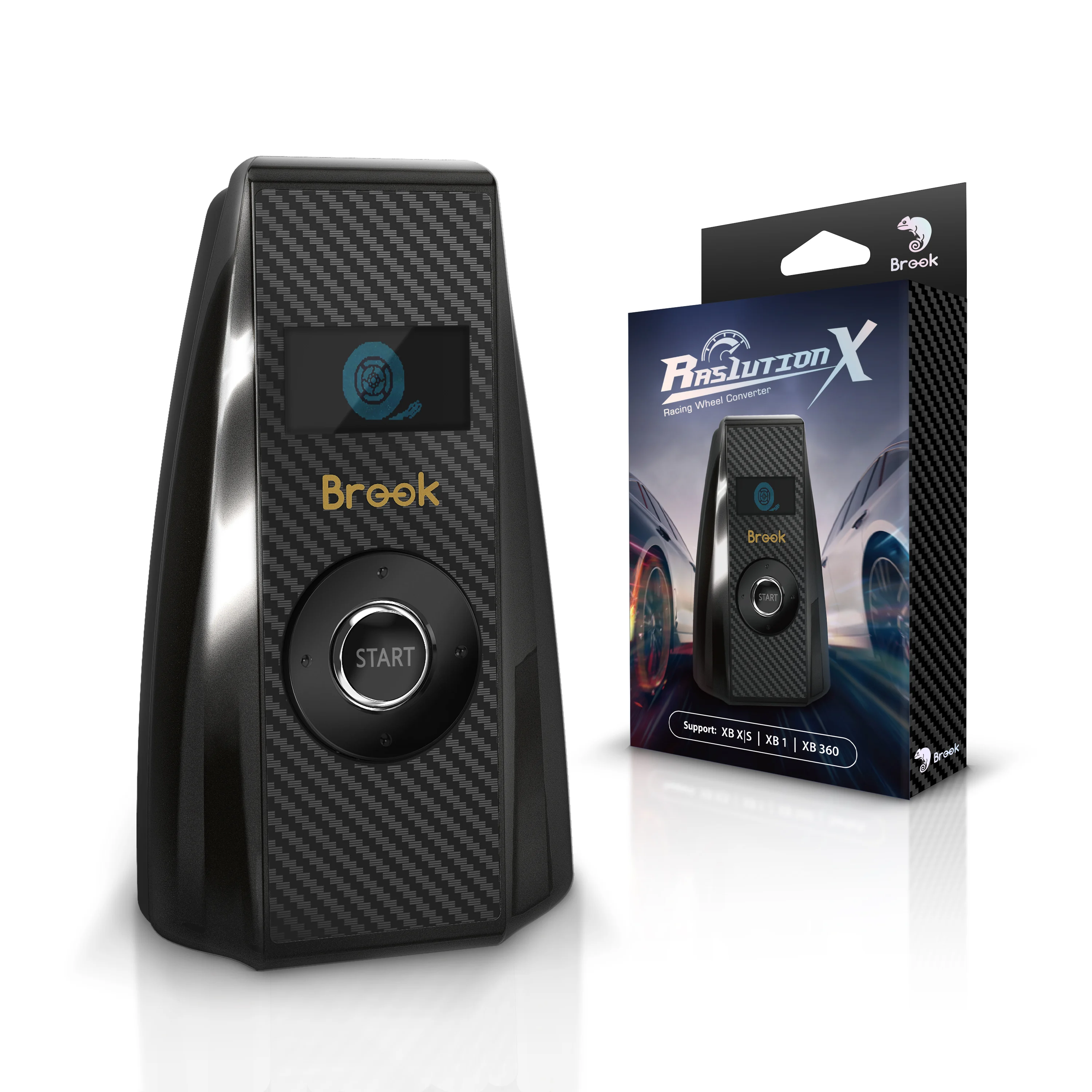 Brook Gaming – Ras1ution X Sim-Racing Signal Converter – Black – 12.7 x 8.6 x 3.1 cm – Gratis frakt v:4311293