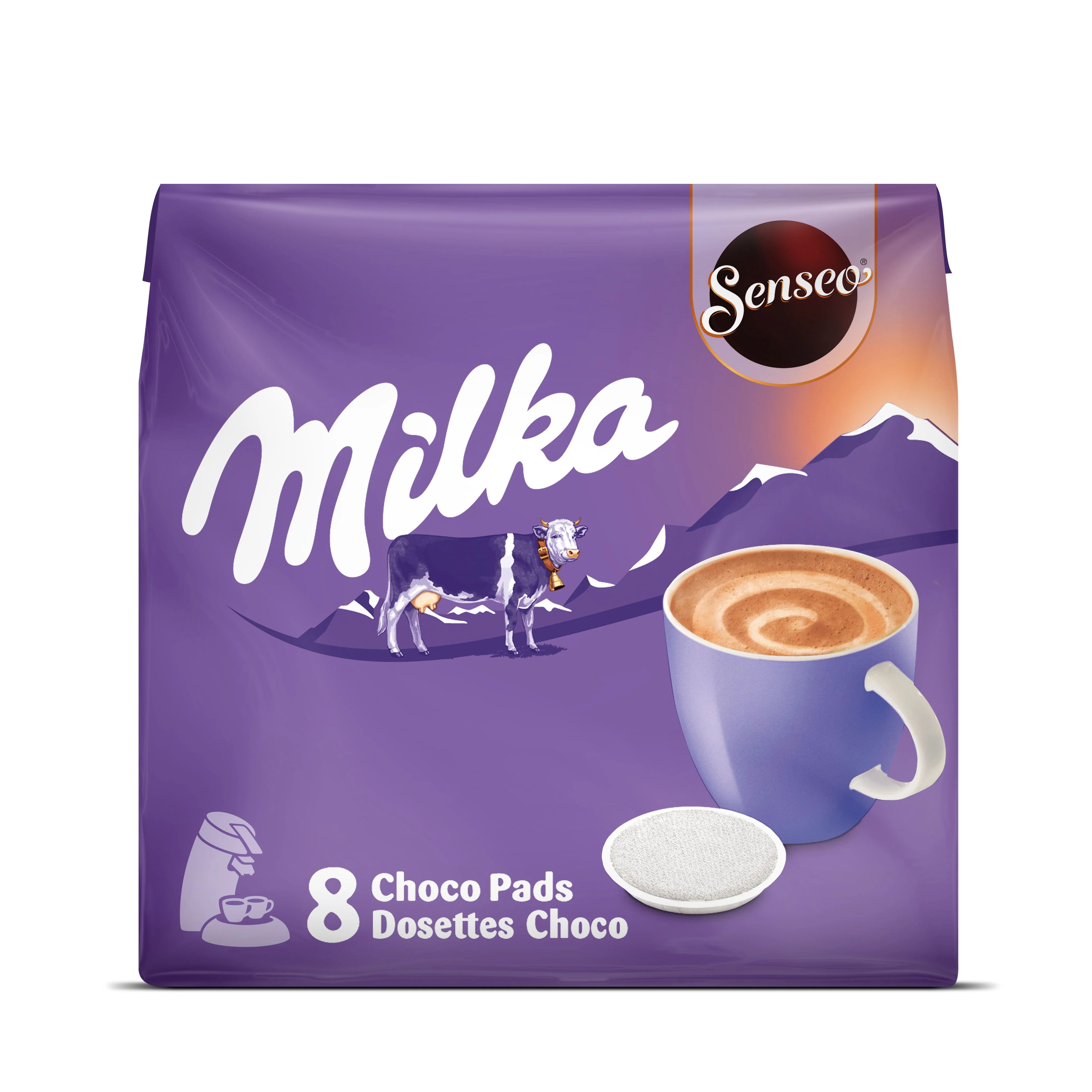 Senseo® Coffee Pads – Milka – 8 pcs v:7351478 Senseo® Coffee Pads – Milka – 8 pcs v:7351478