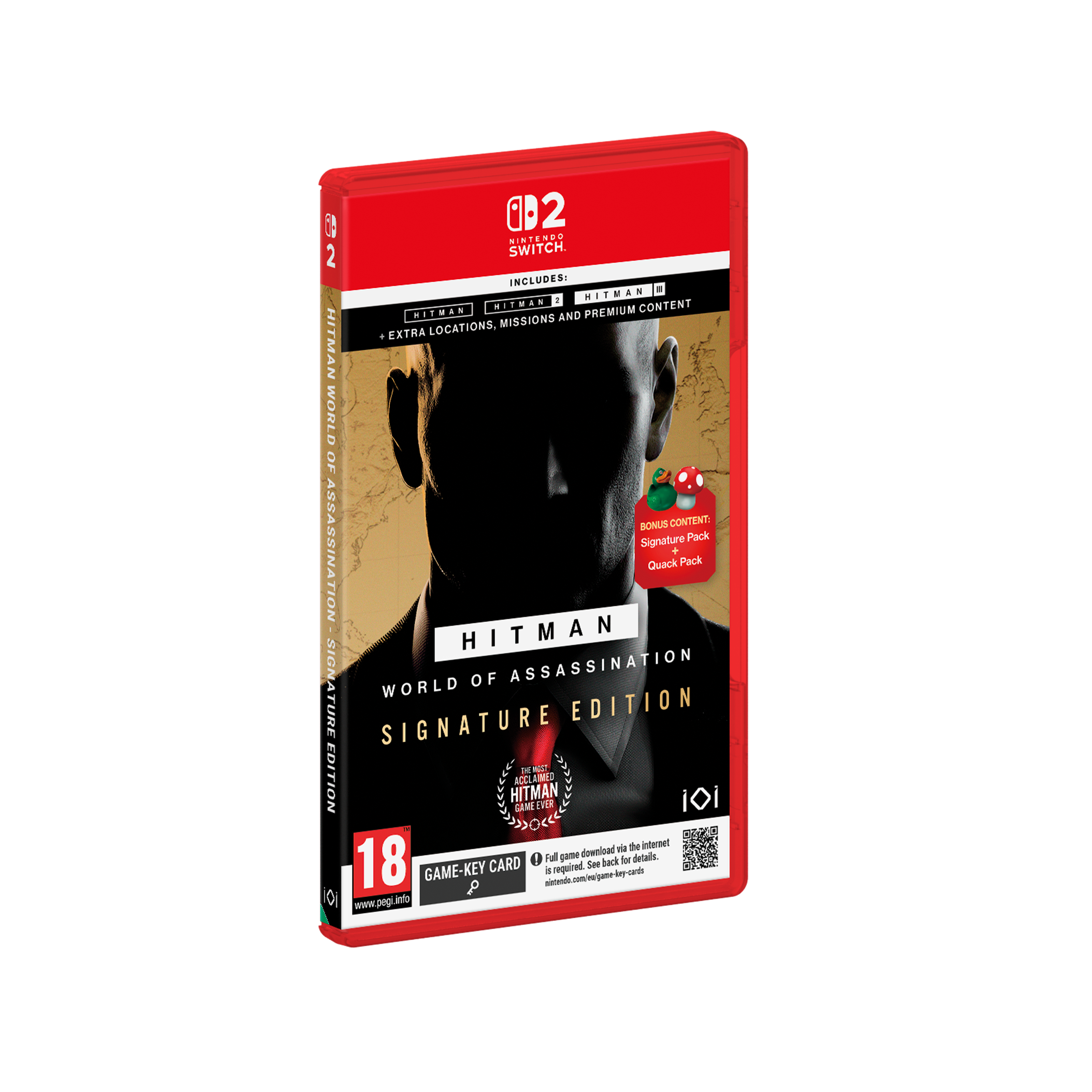 Hitman World of Assassination (Signature Edition) - Nintendo Switch 2 - Engelsk - SE Edition v:3945253