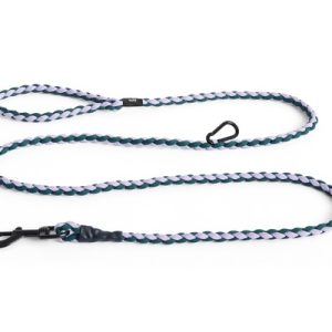 HAY – Dogs Leash Braided Adjustable – M/L – Lavender/Green – 160 – Lavender & Green v:6277655 HAY – Dogs Leash Braided Adjustable – M/L – Lavender/Green – 160 – Lavender & Green v:6277655