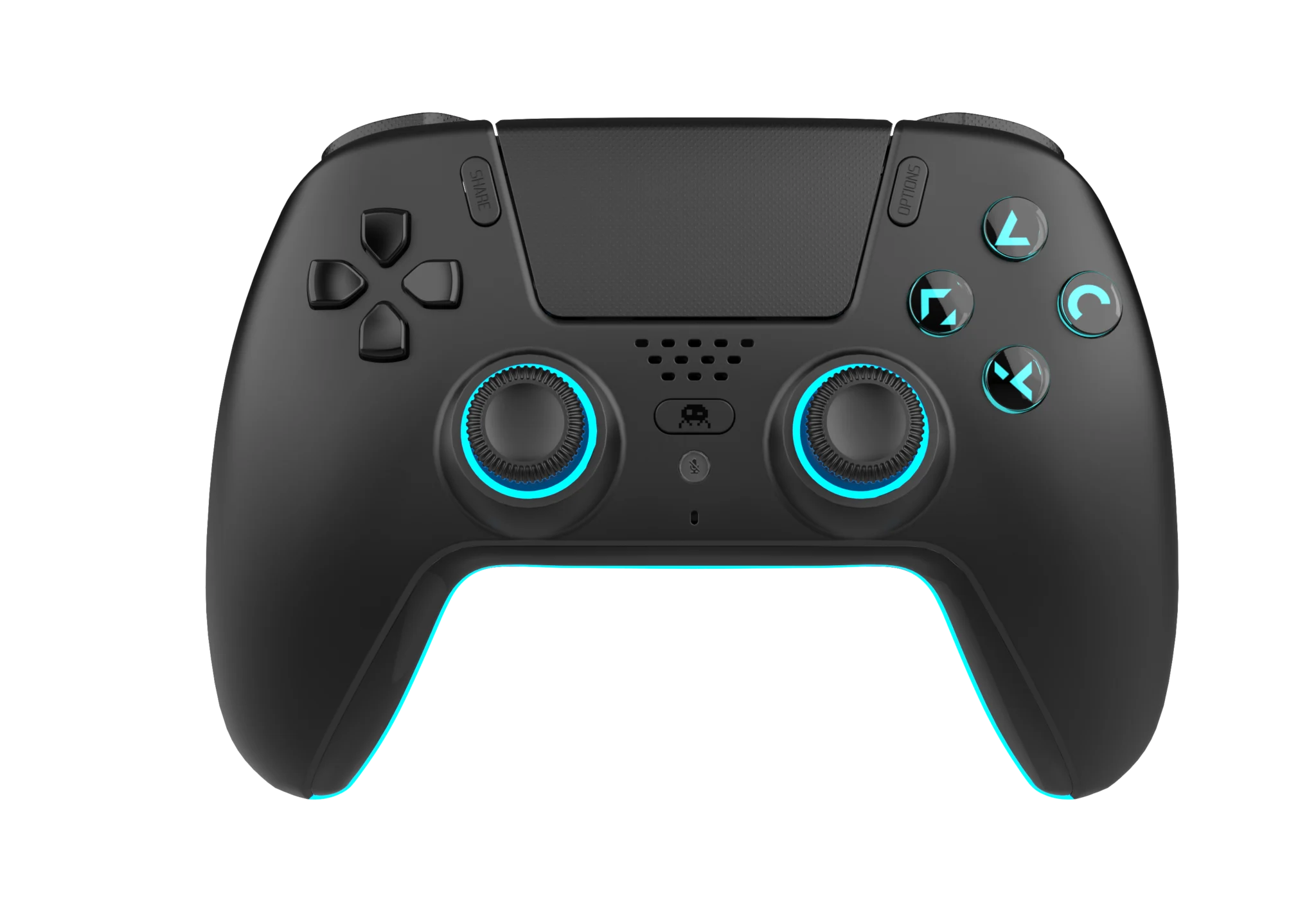 Freeks And Geeks - Wireless Bluetooth Controller for PS5 - LED - Black - Gratis frakt v:8851938