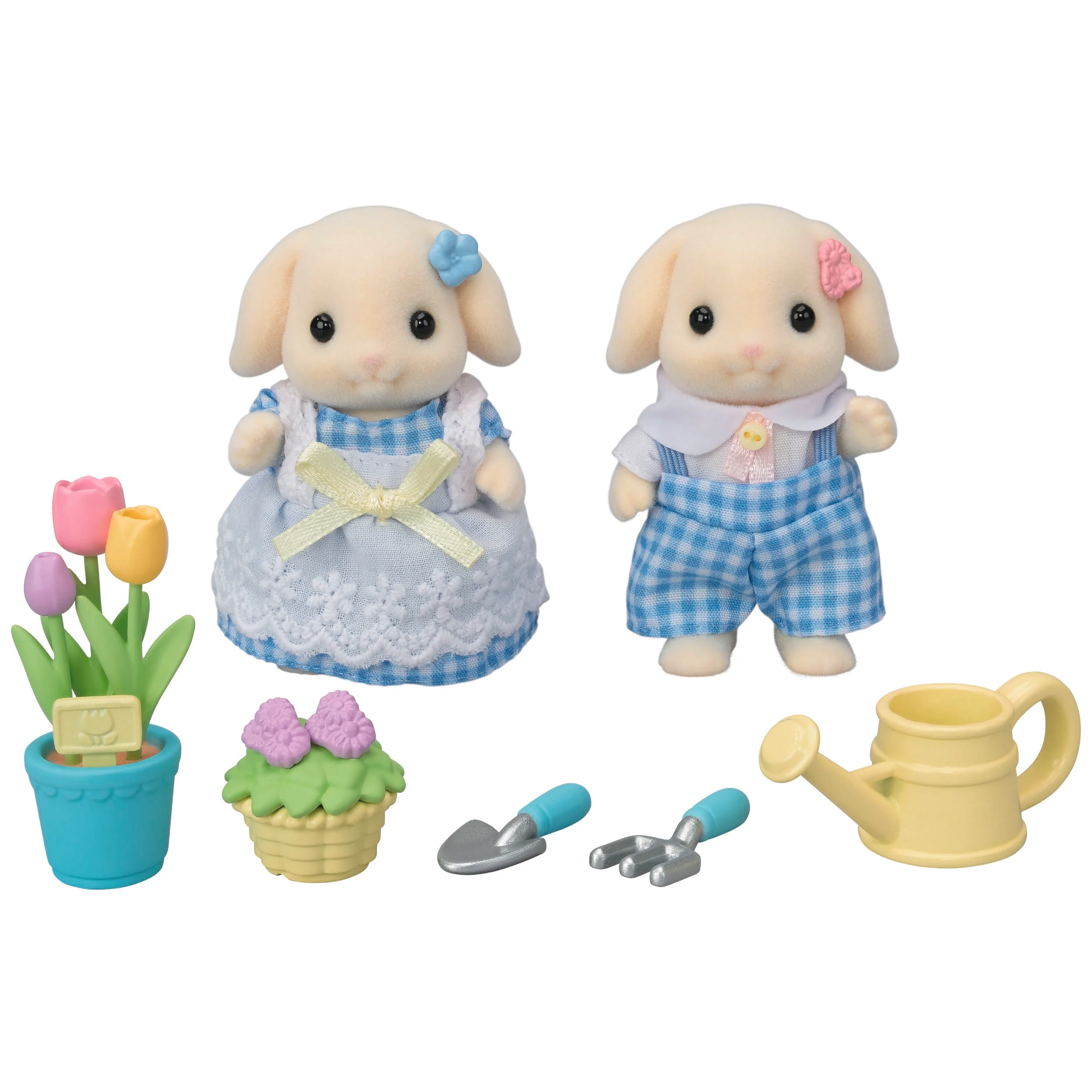 Sylvanian Families – Flower Garden Set – Flora Rabbit Brother & Sister (5736) v:6765158 Sylvanian Families – Flower Garden Set – Flora Rabbit Brother & Sister (5736) v:6765158