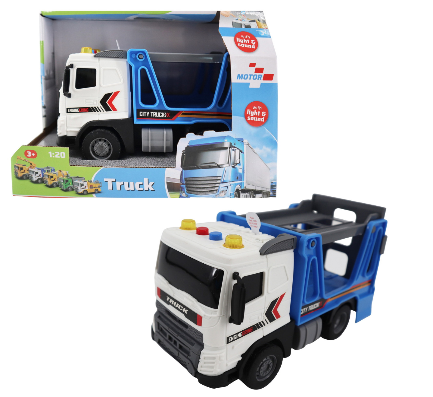 Motor 112 - Car transporter with light and sound 1:20 v:4748629