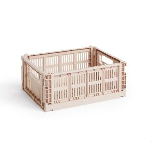 HAY – Colour Crate M Oppbevaringskasse (Pudder) – Powder – M v:6192250 HAY – Colour Crate M Oppbevaringskasse (Pudder) – Powder – M v:6192250