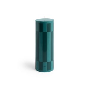 HAY – Column Lys Large – H25 cm – Grønn & Mørkegrønn – Green & Dark Green v:1679777 HAY – Column Lys Large – H25 cm – Grønn & Mørkegrønn – Green & Dark Green v:1679777