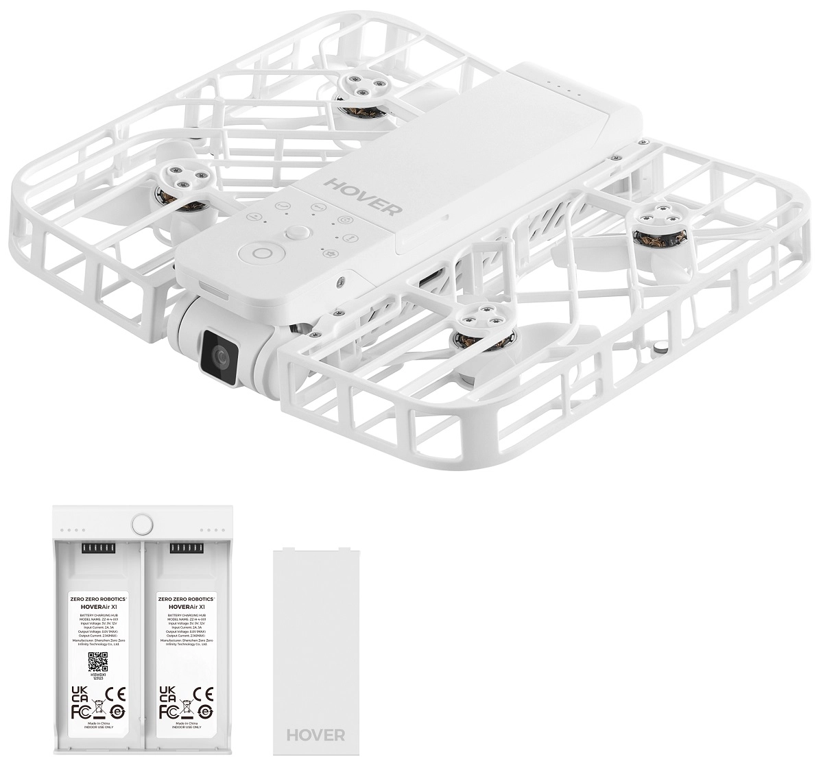 HOVERAir - X1 Combo Drone - White - Gratis frakt v:1425344