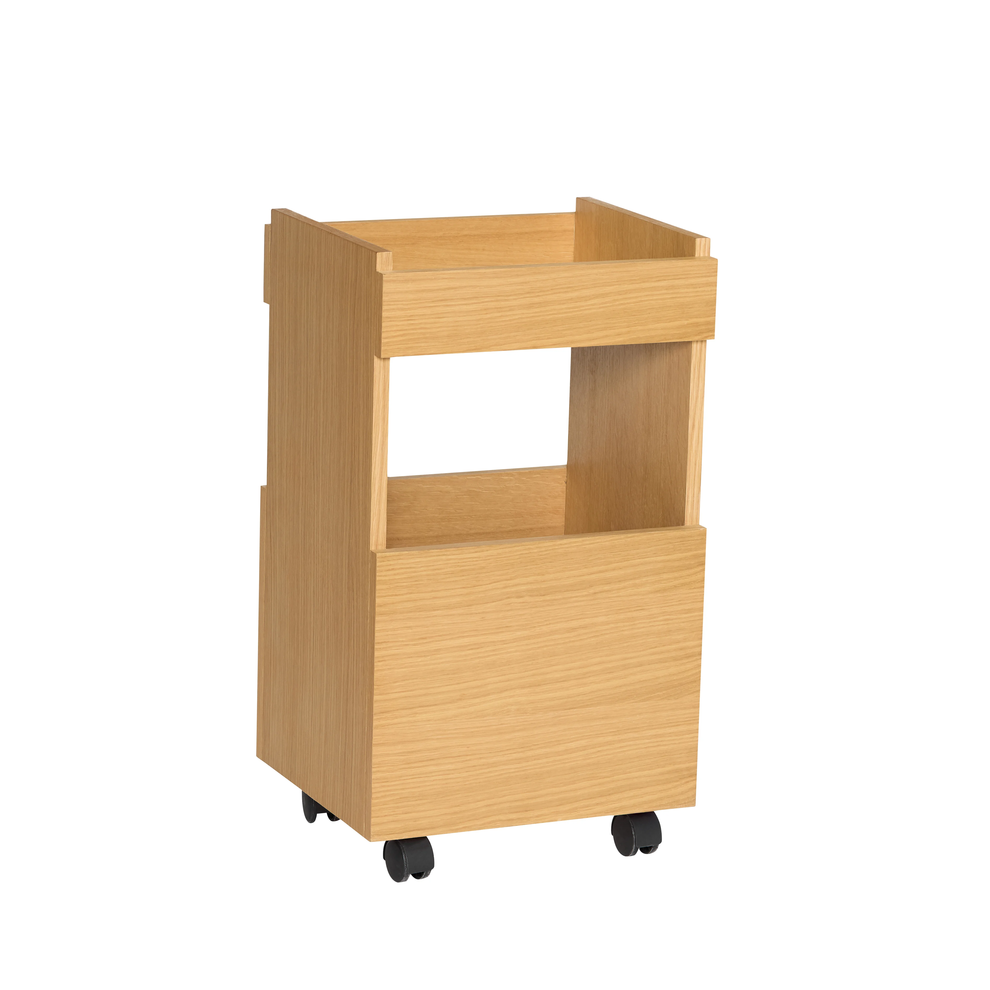 Hübsch - Forma Trolley - Natural - 40x35xh70cm - Gratis frakt v:1434807